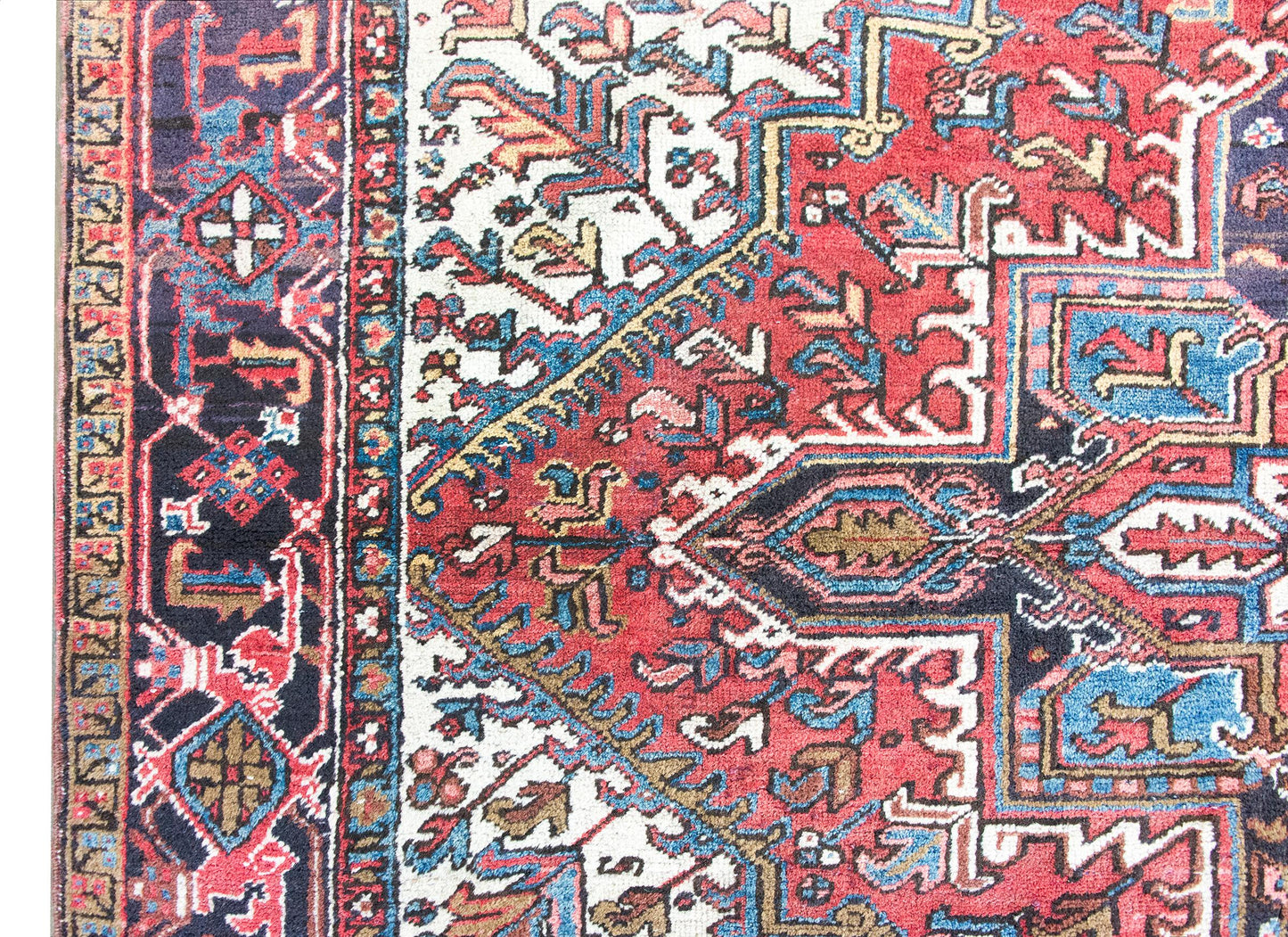 Early 20th Century Persian Heriz Rug