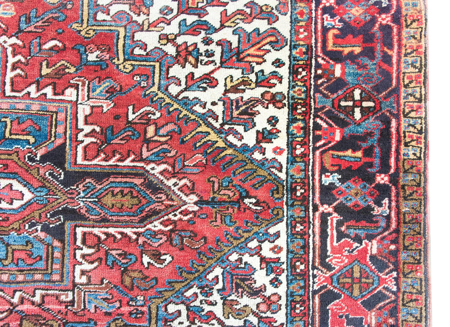 Early 20th Century Persian Heriz Rug