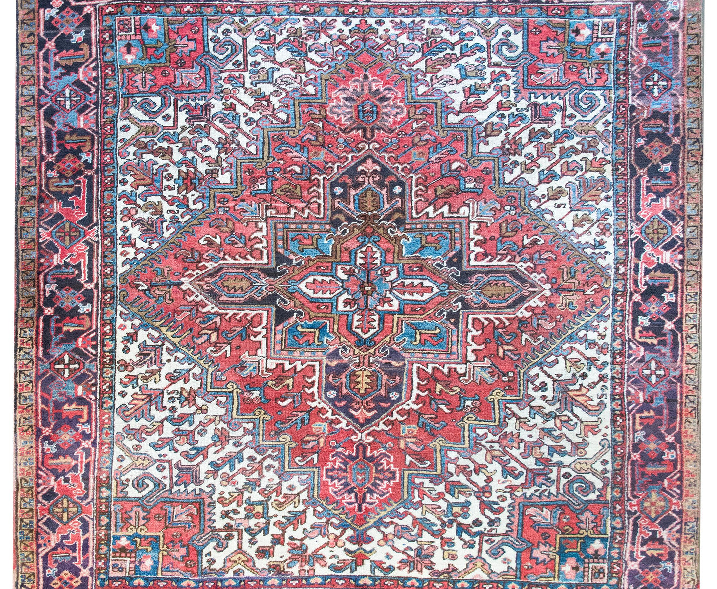 Early 20th Century Persian Heriz Rug