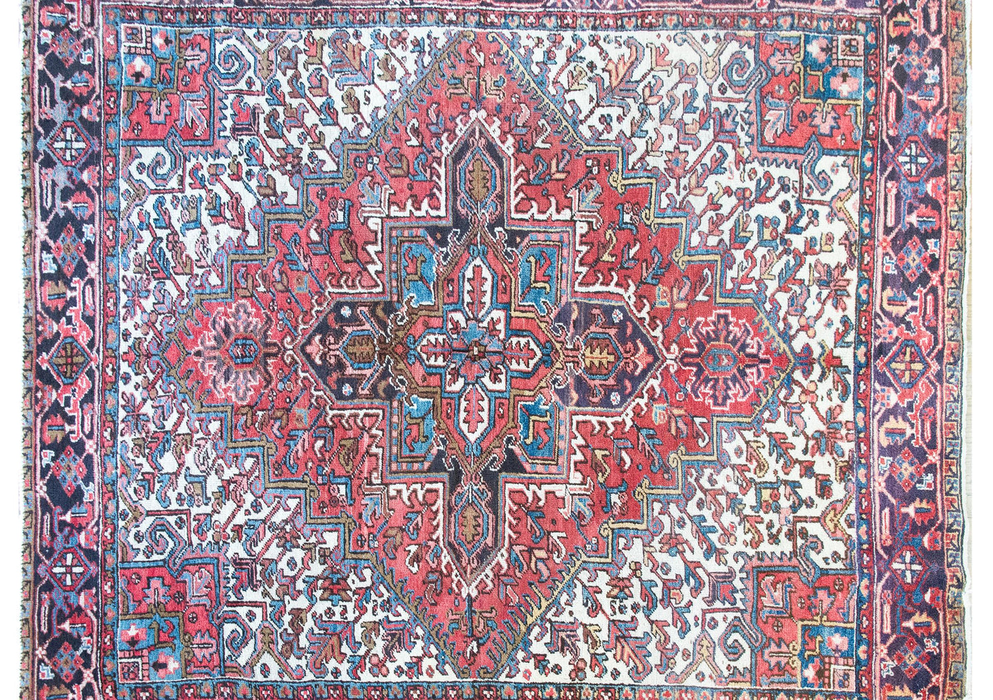 Early 20th Century Persian Heriz Rug