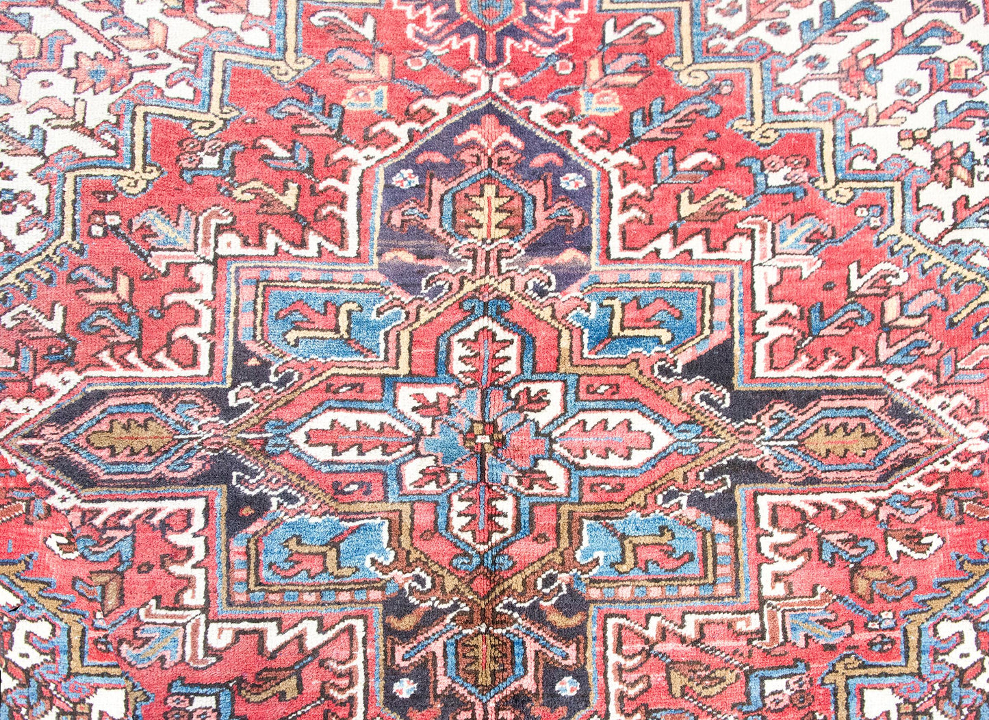Early 20th Century Persian Heriz Rug