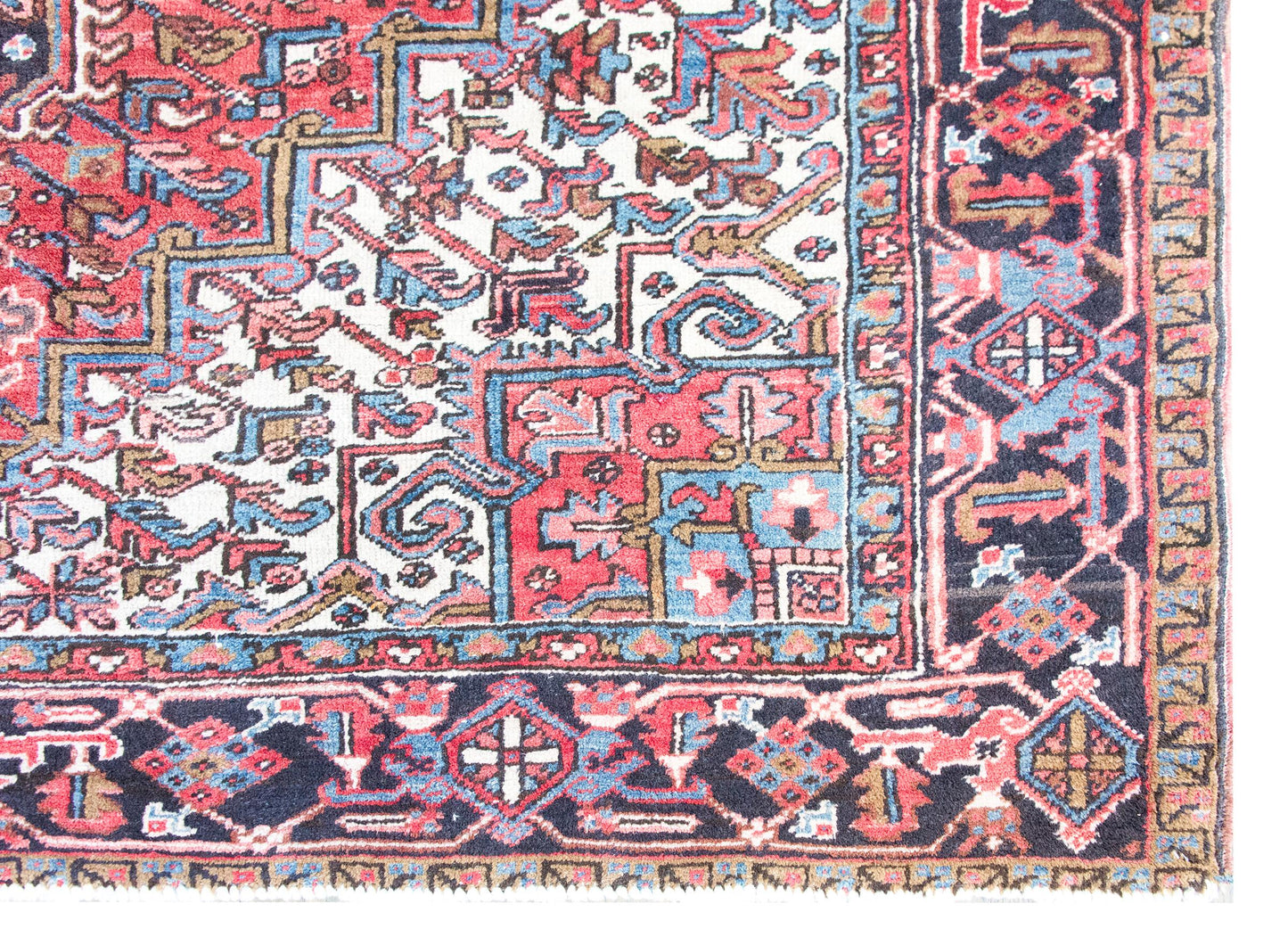 Early 20th Century Persian Heriz Rug