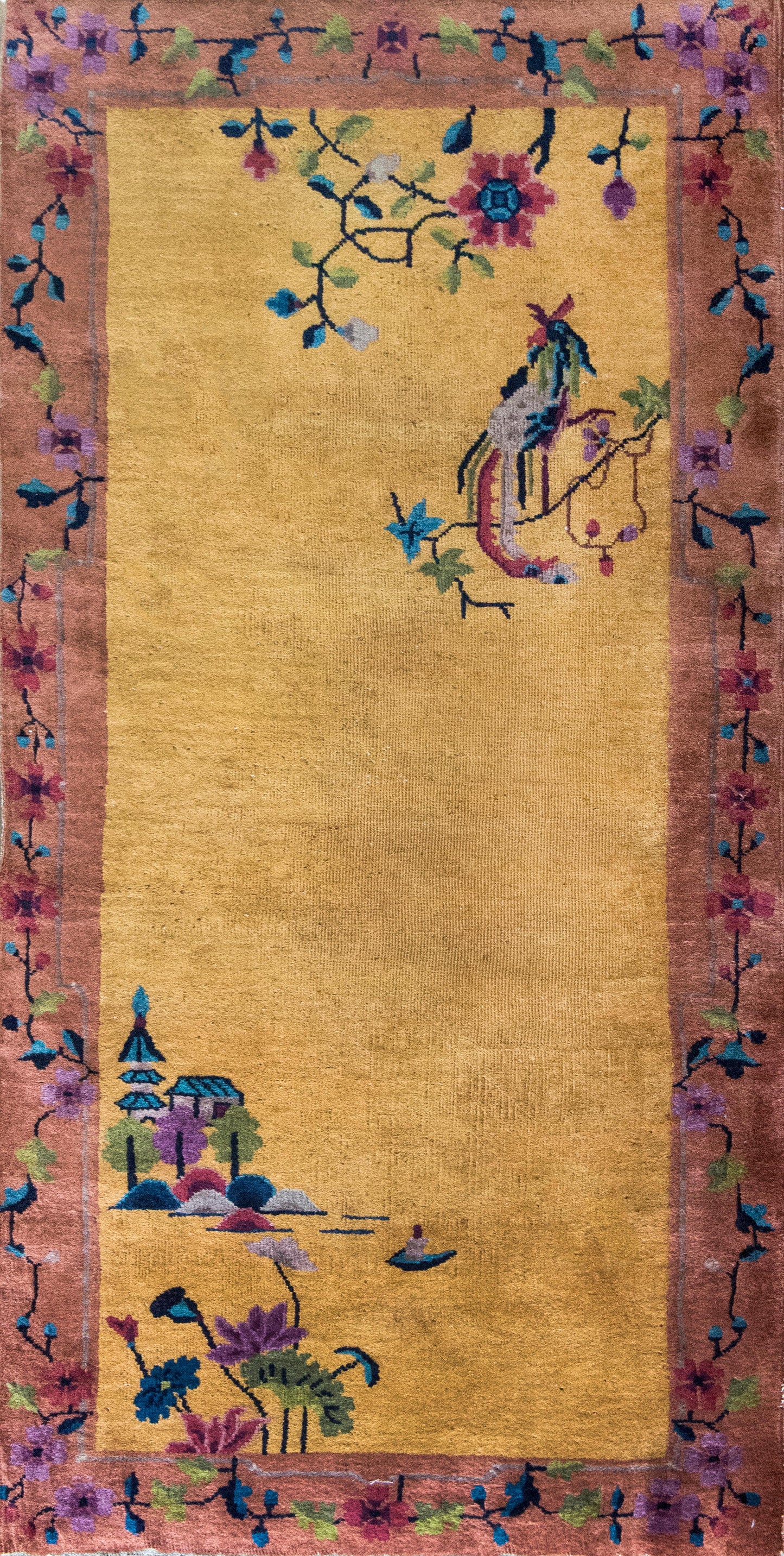 Early 20th Century Chinese Art Deco Rug