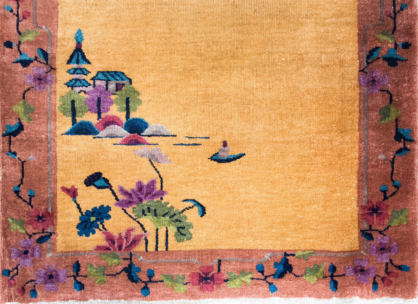 Early 20th Century Chinese Art Deco Rug