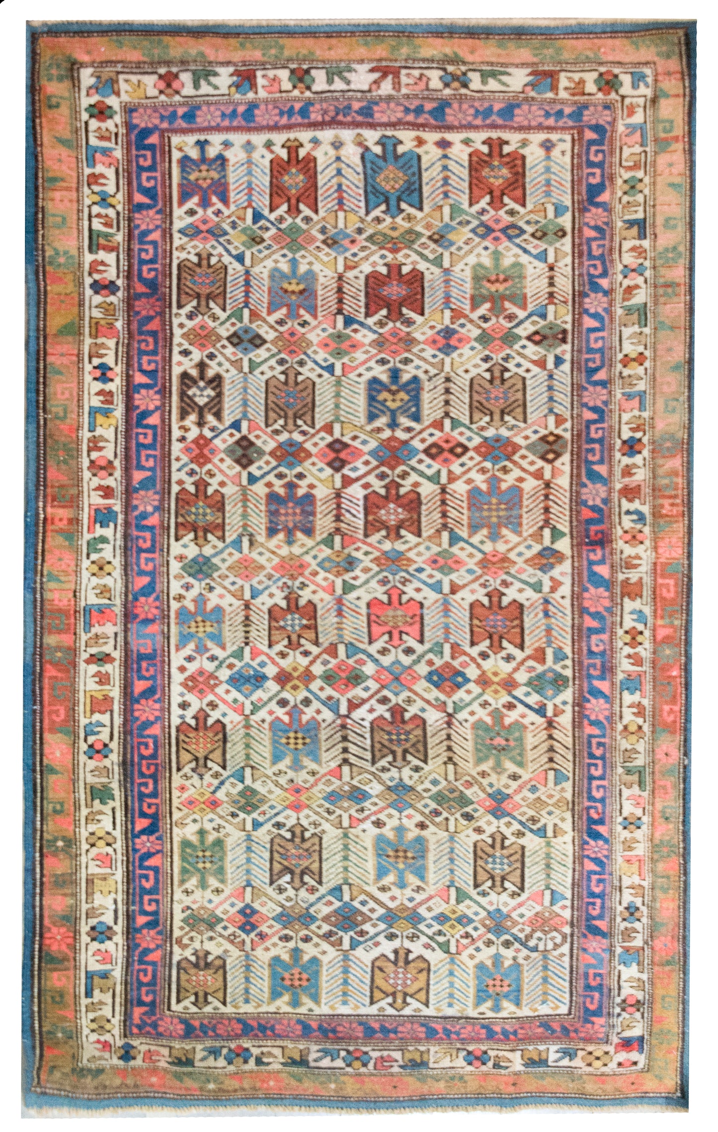 Late 19th Century Kazak Rug For Sale
