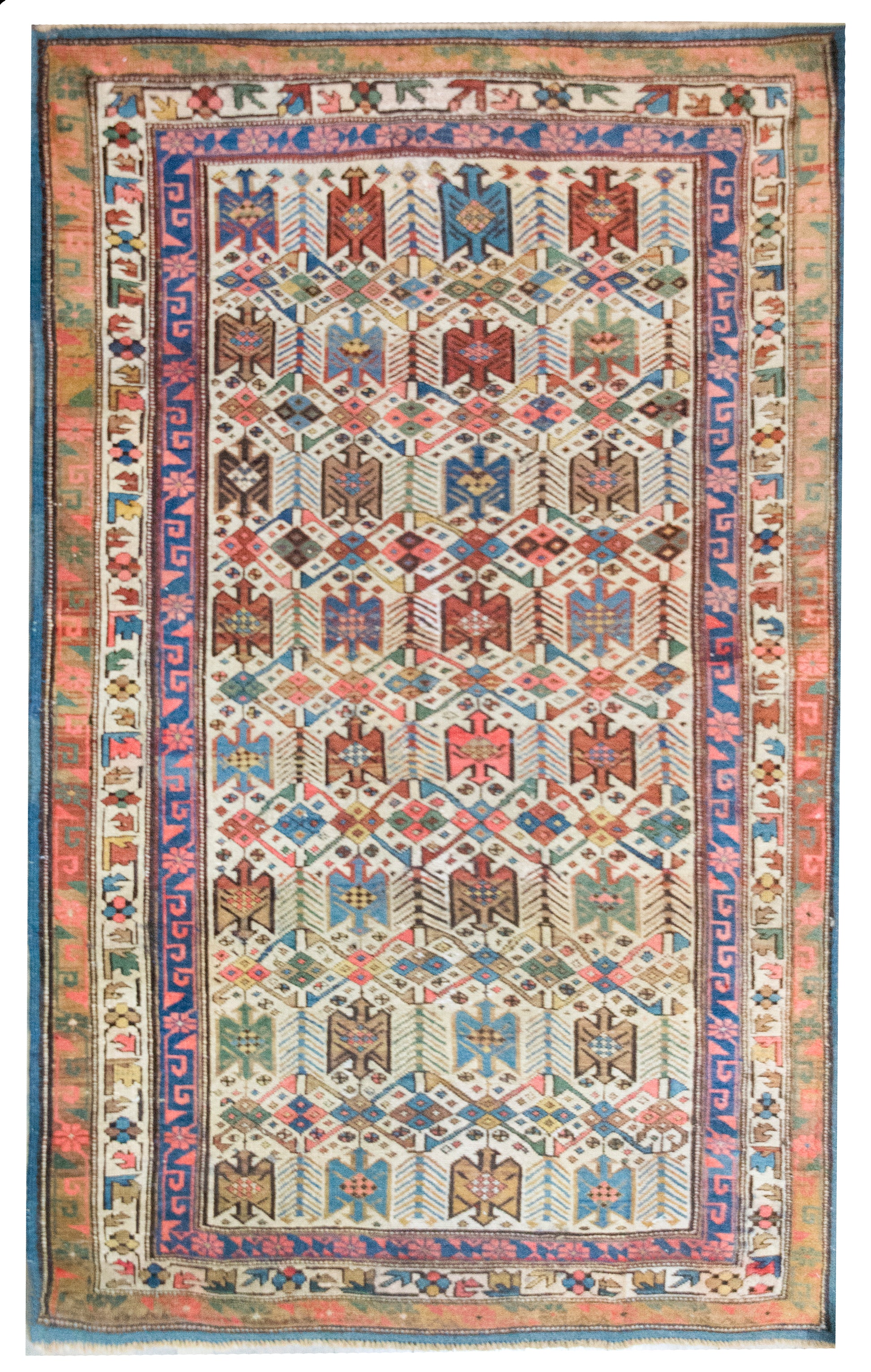 Late 19th Century Kazak Rug For Sale