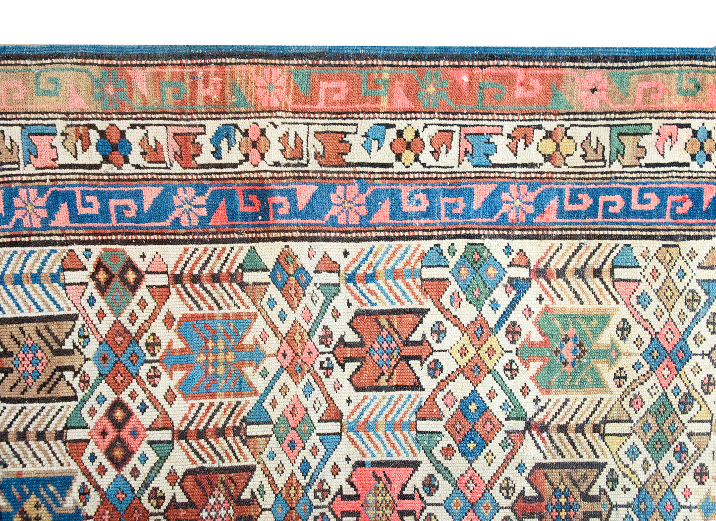 Late 19th Century Kazak Rug For Sale