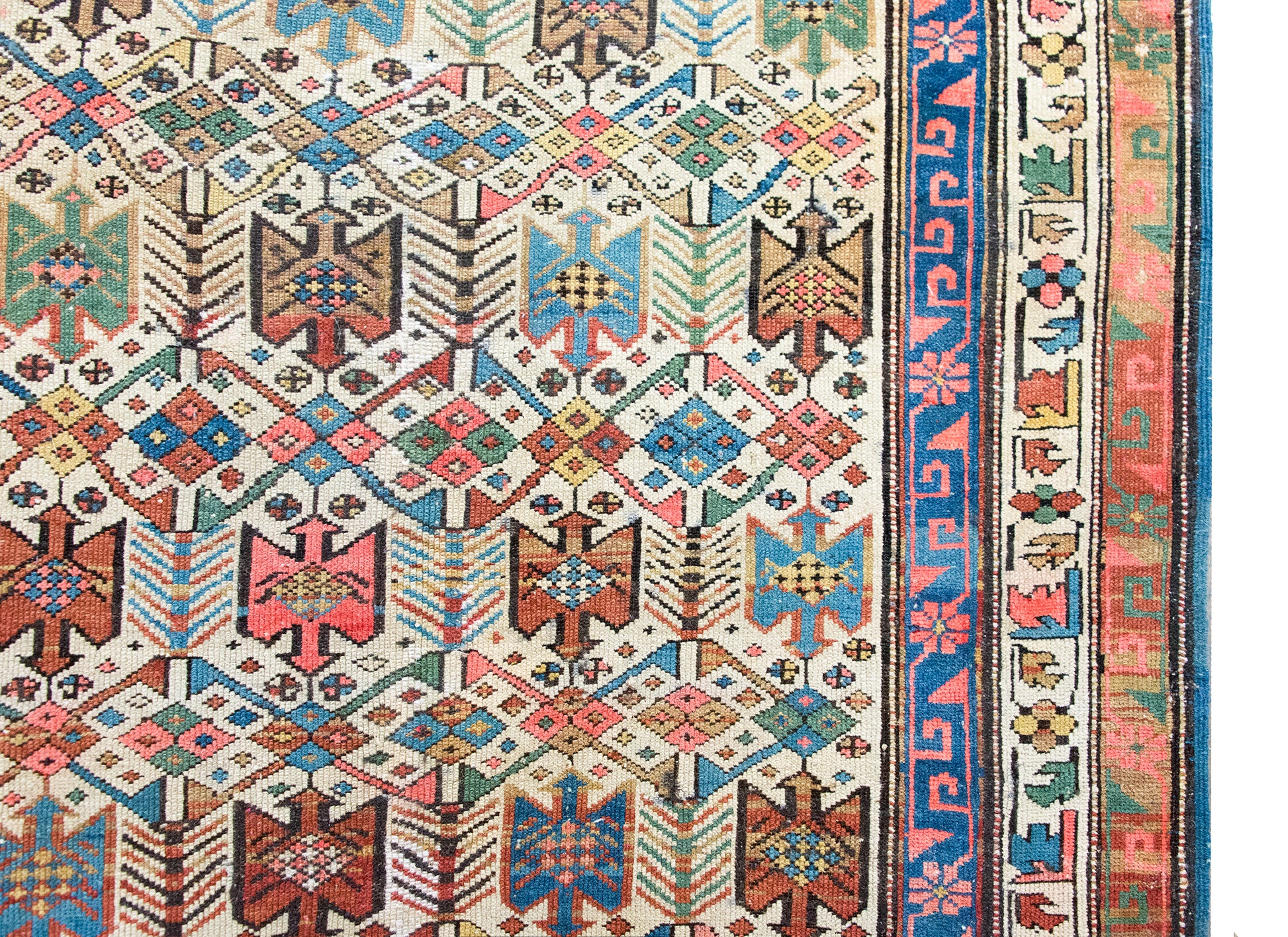 Late 19th Century Kazak Rug For Sale