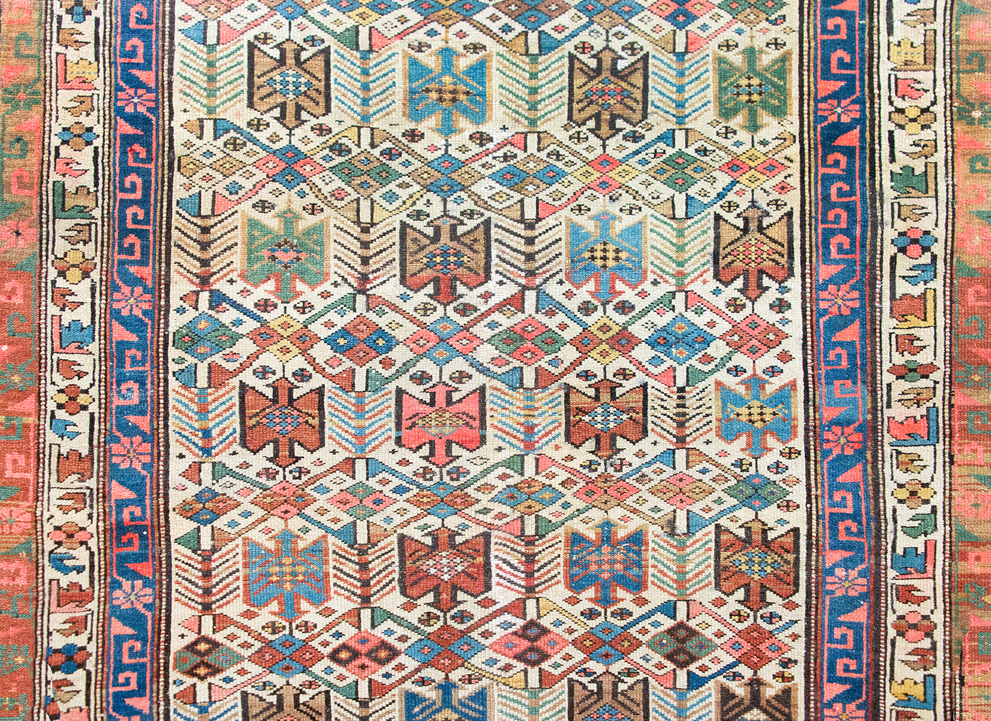 Late 19th Century Kazak Rug For Sale