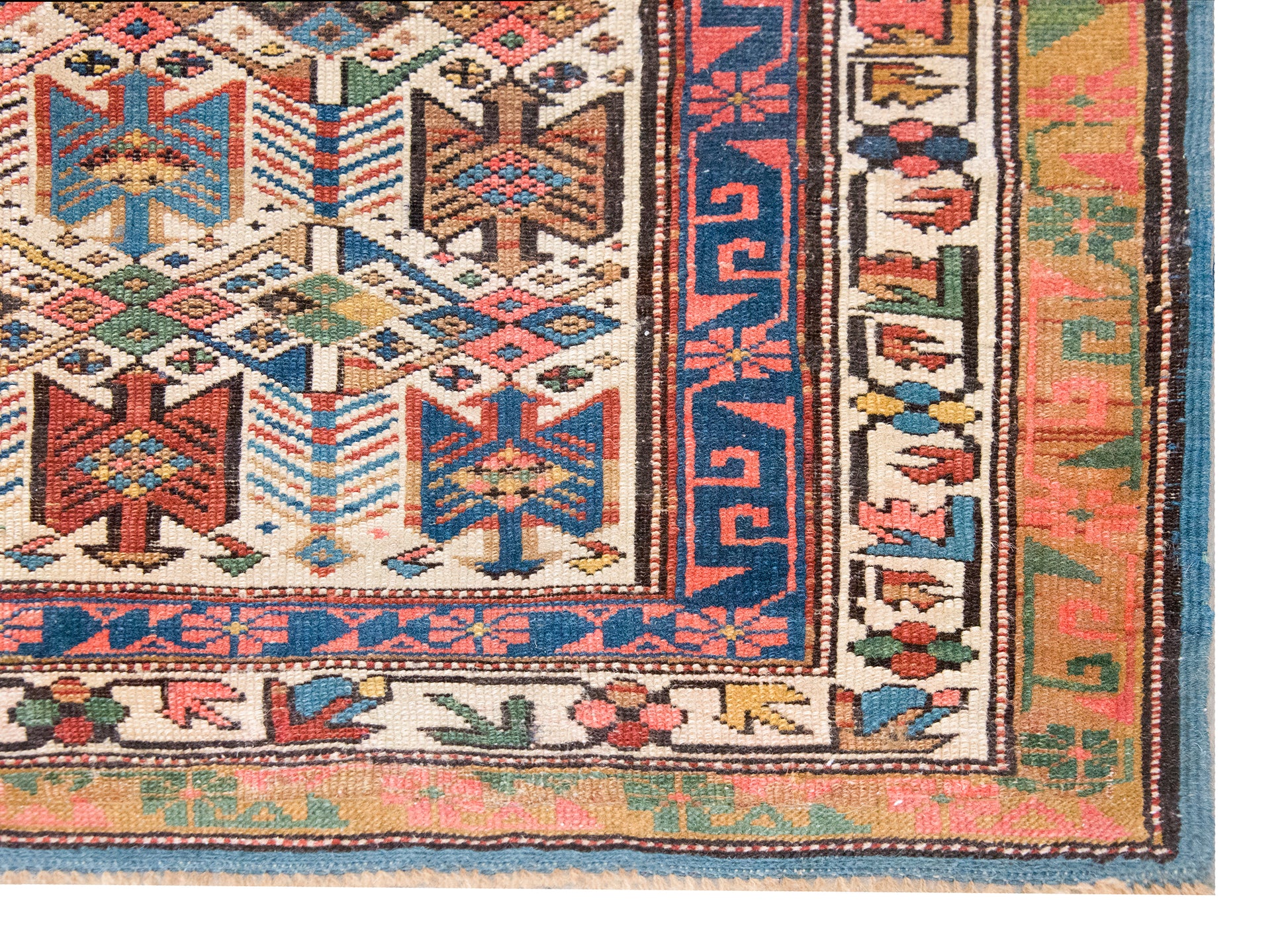 Late 19th Century Kazak Rug For Sale