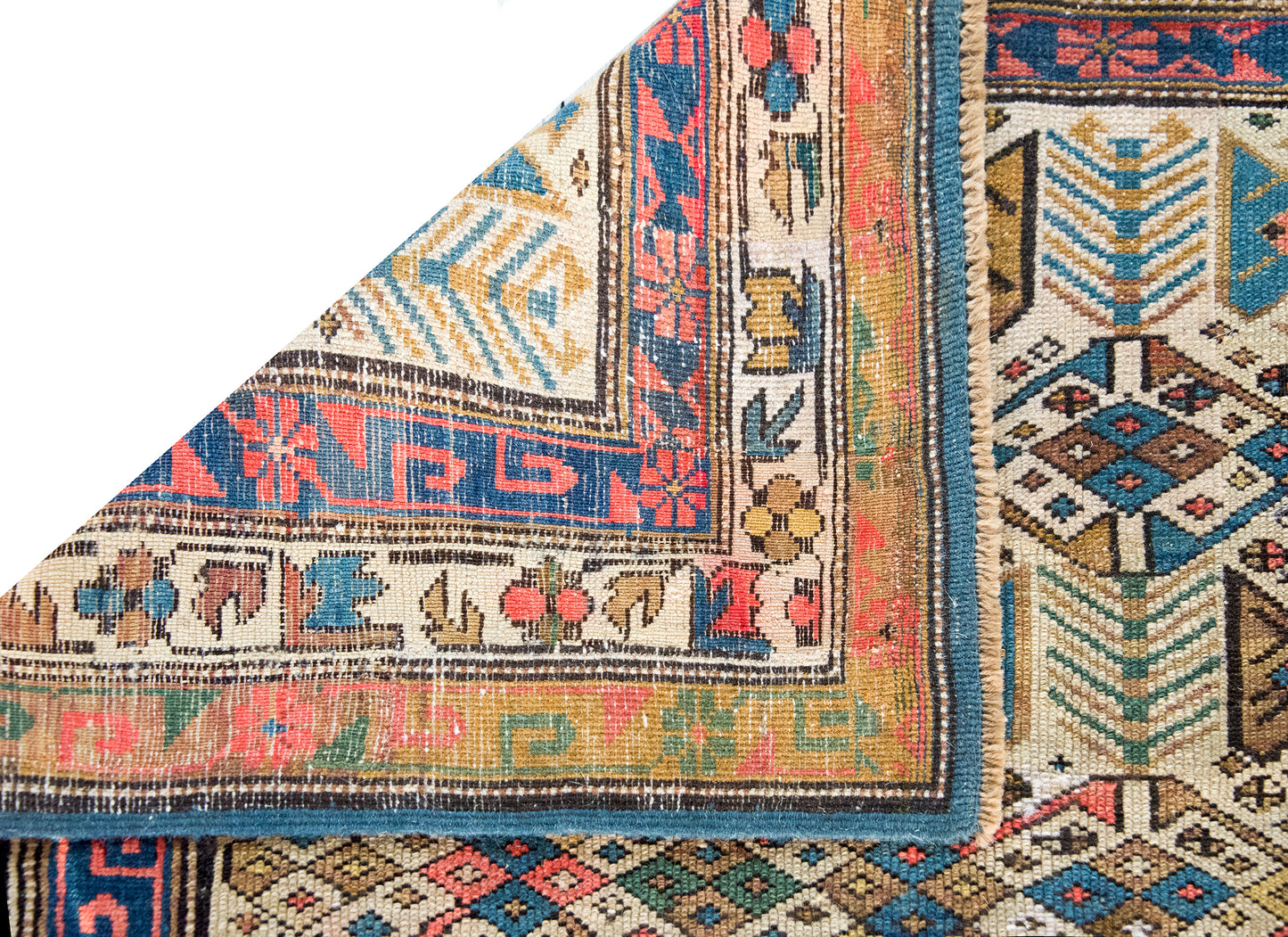 Late 19th Century Kazak Rug For Sale