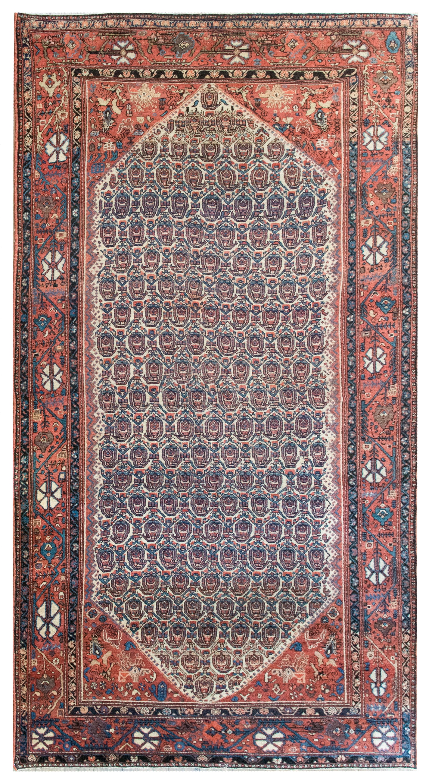 Early 20th Century Persian Nahavand Rug For Sale