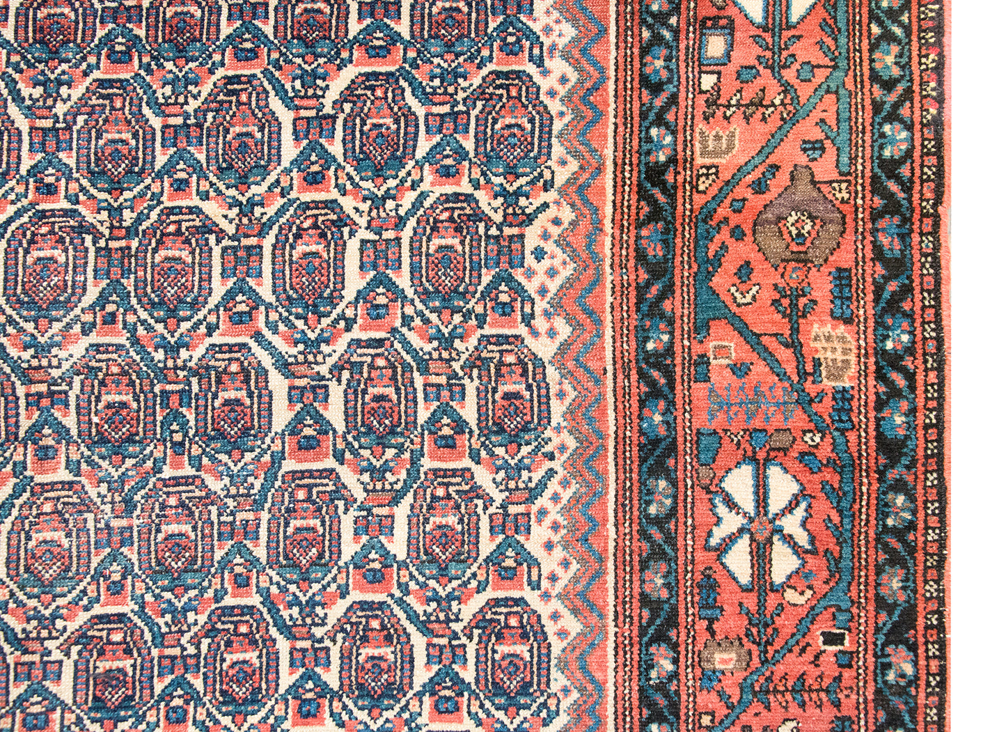 Early 20th Century Persian Nahavand Rug For Sale