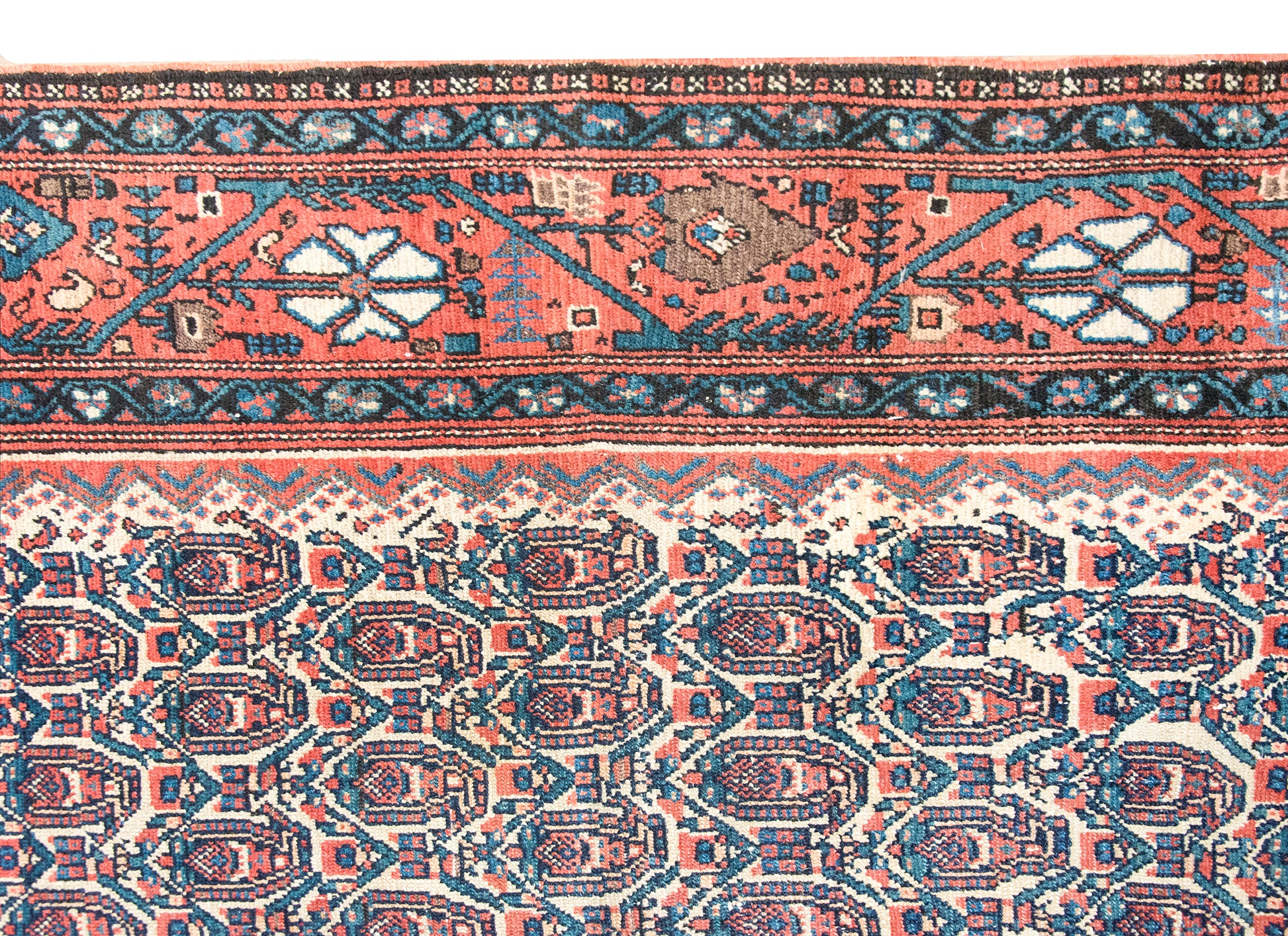 Early 20th Century Persian Nahavand Rug For Sale