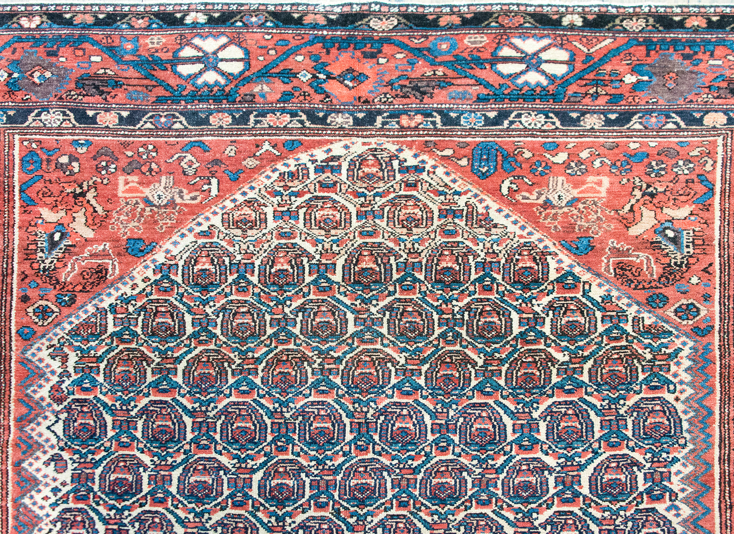 Early 20th Century Persian Nahavand Rug For Sale