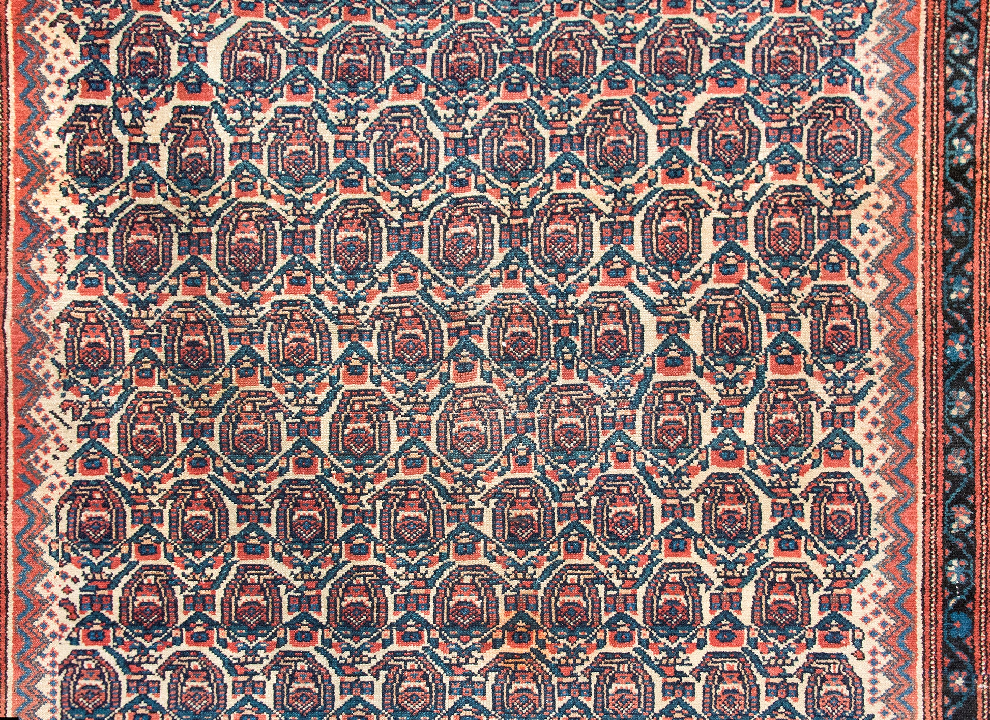Early 20th Century Persian Nahavand Rug For Sale