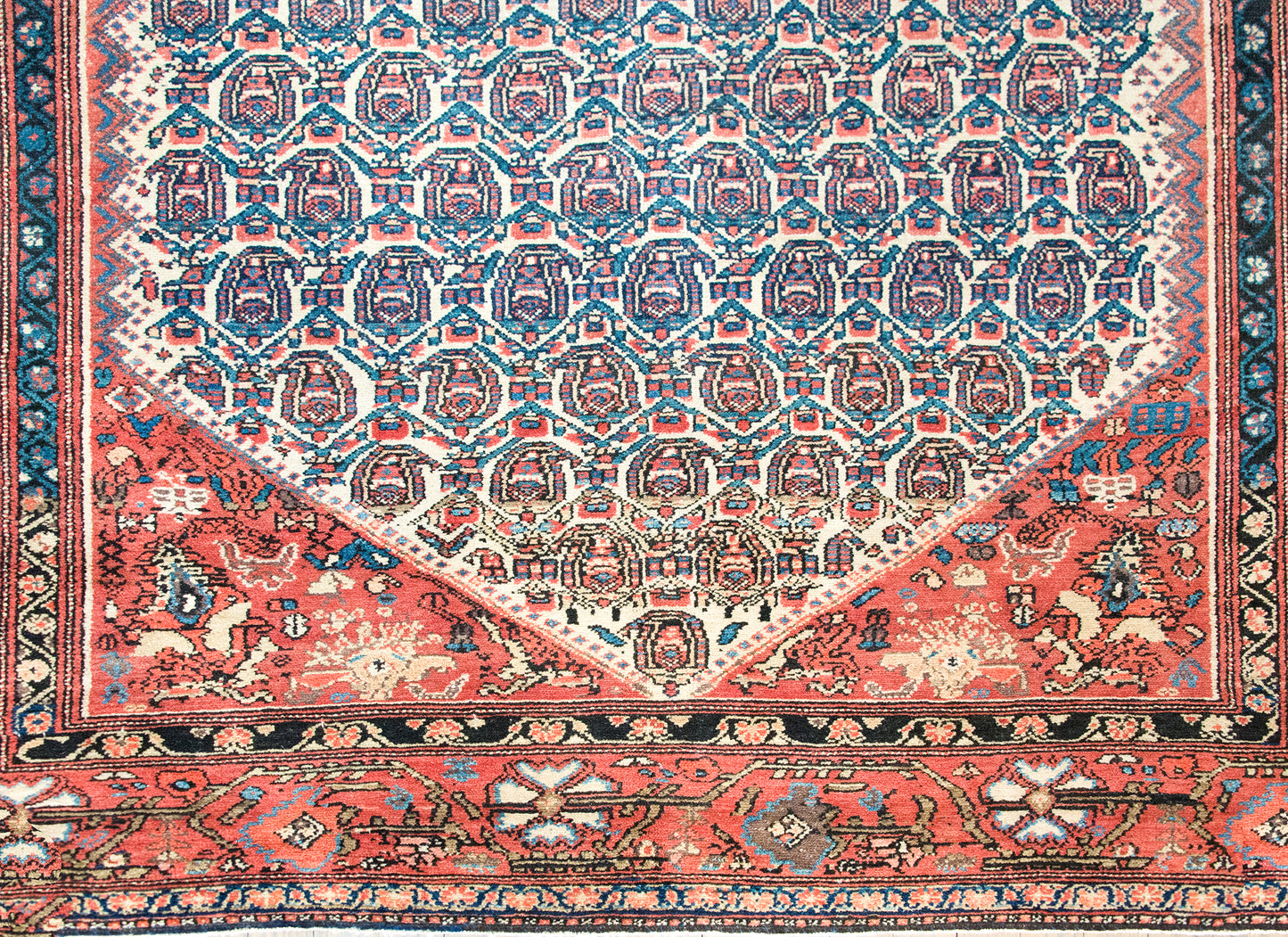 Early 20th Century Persian Nahavand Rug For Sale