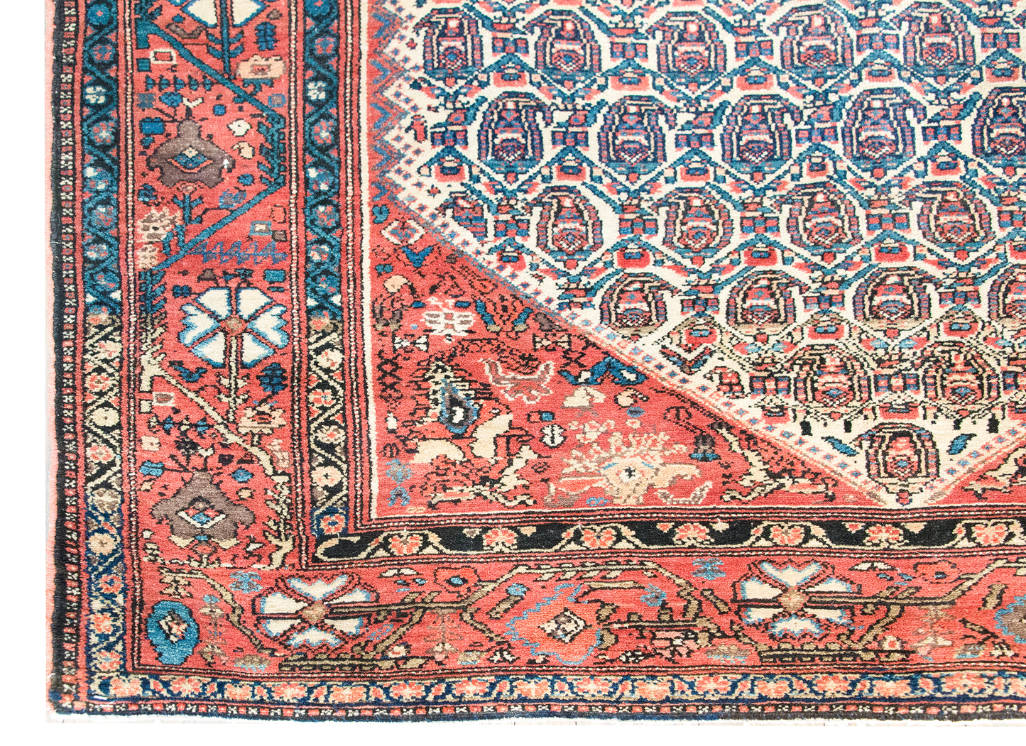 Early 20th Century Persian Nahavand Rug For Sale