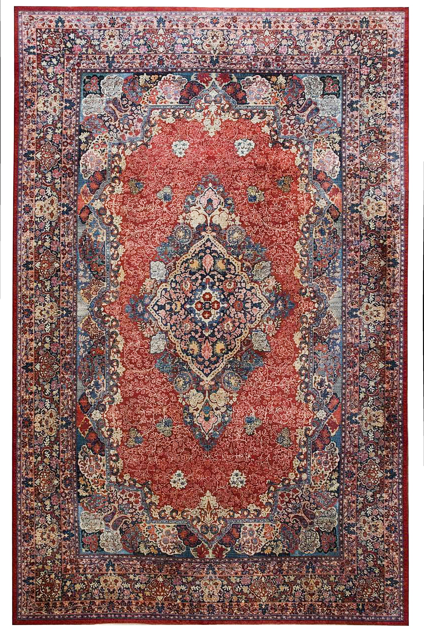 Early 20th Century Persian Kazvin Rug For Sale