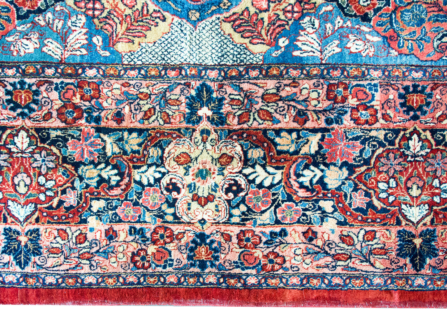 Early 20th Century Persian Kazvin Rug For Sale
