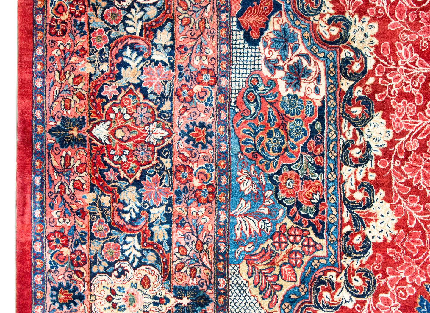 Early 20th Century Persian Kazvin Rug For Sale