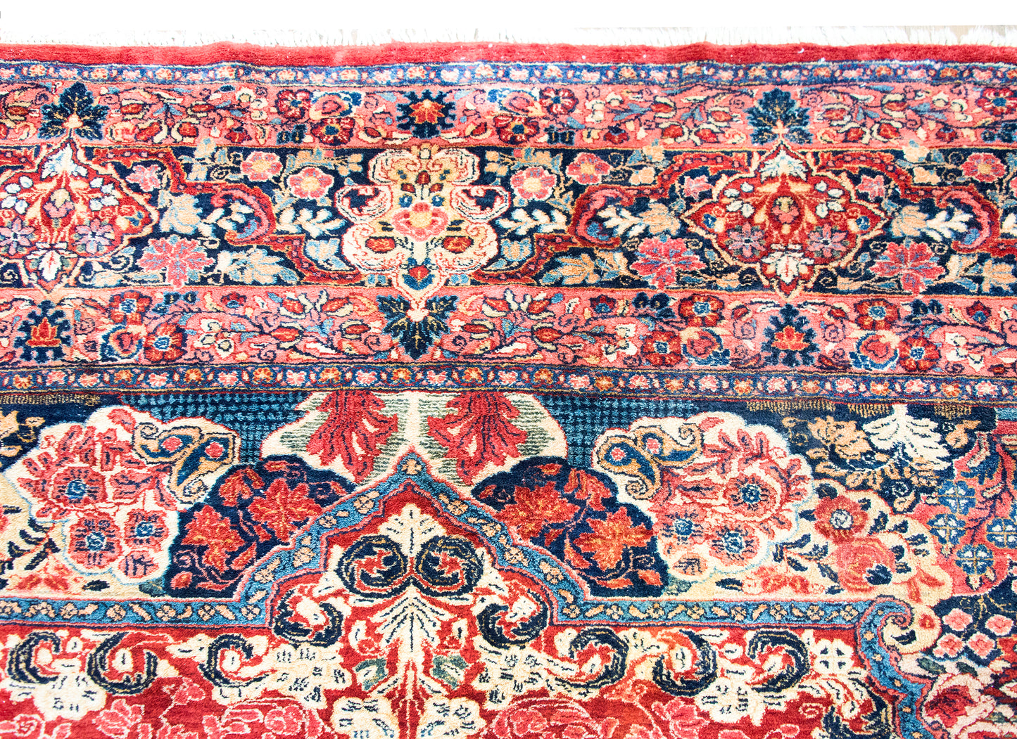 Early 20th Century Persian Kazvin Rug For Sale