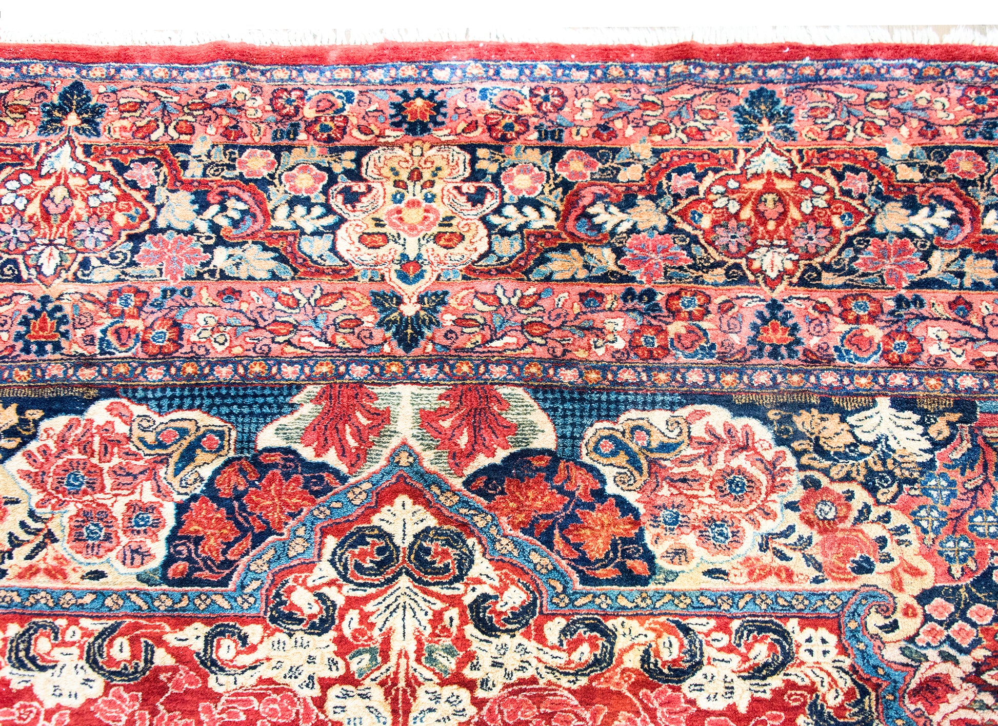 Early 20th Century Persian Kazvin Rug For Sale