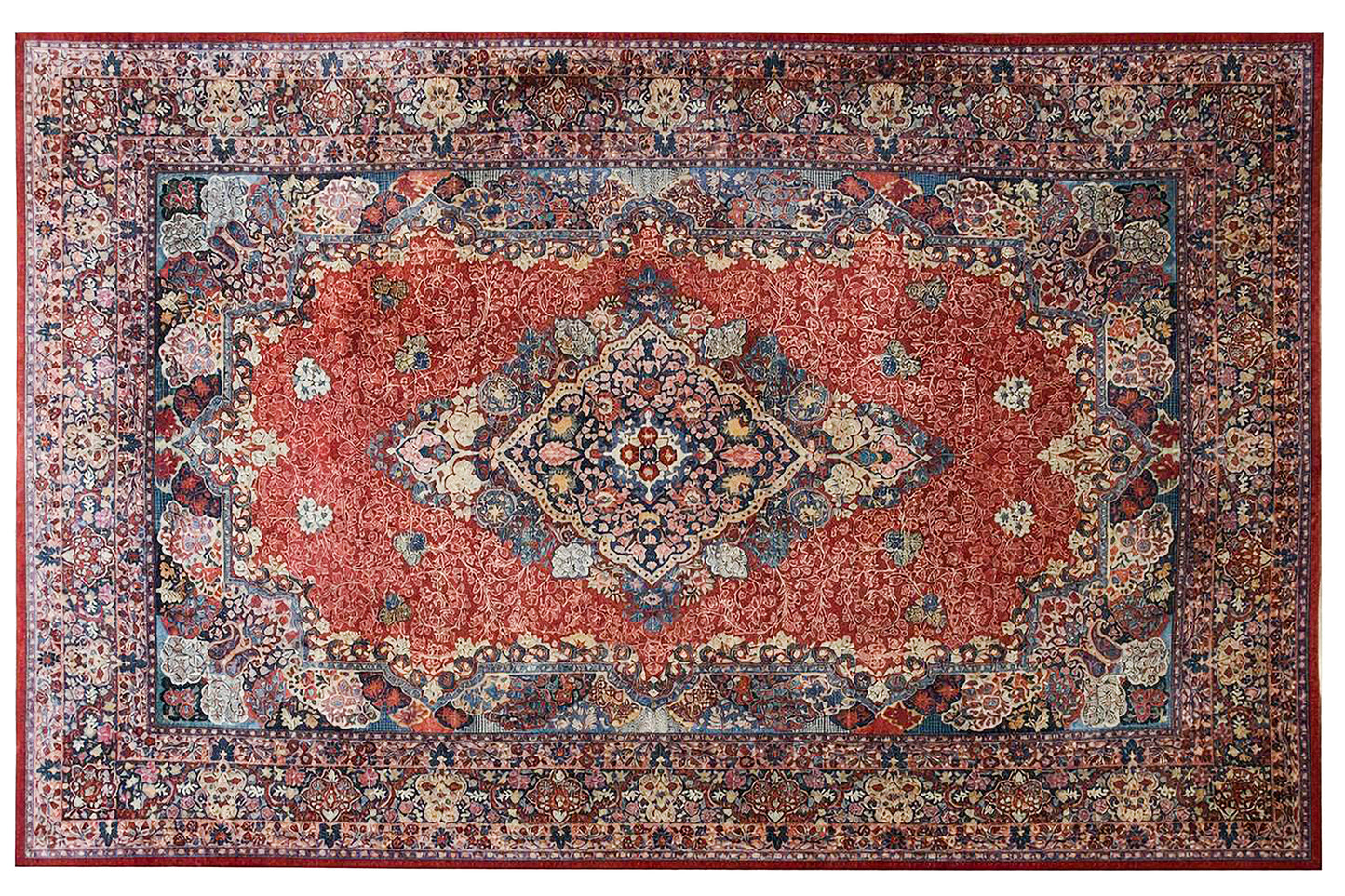 Early 20th Century Persian Kazvin Rug For Sale