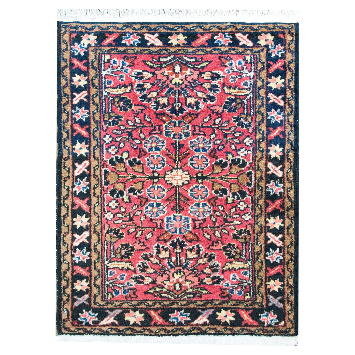 Early 20th Century Persian Lilihan Rug For Sale