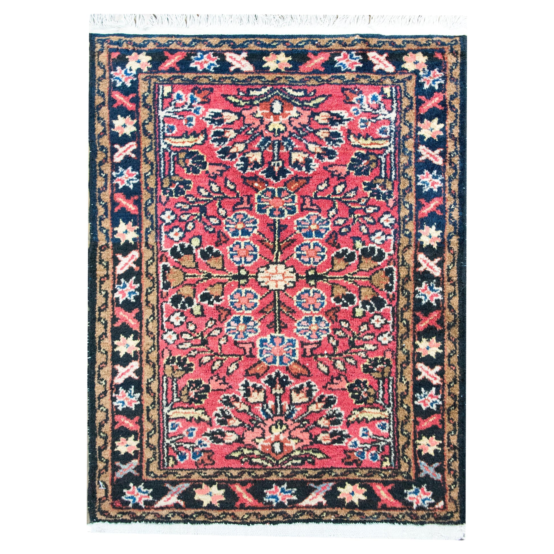 Early 20th Century Persian Lilihan Rug For Sale