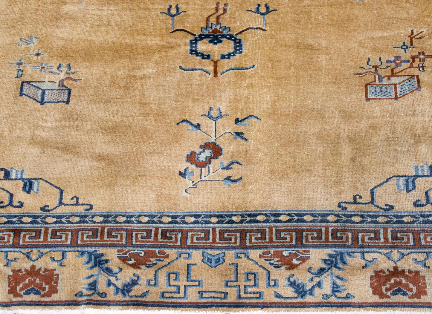Early 20th Century Chinese Peking Rug