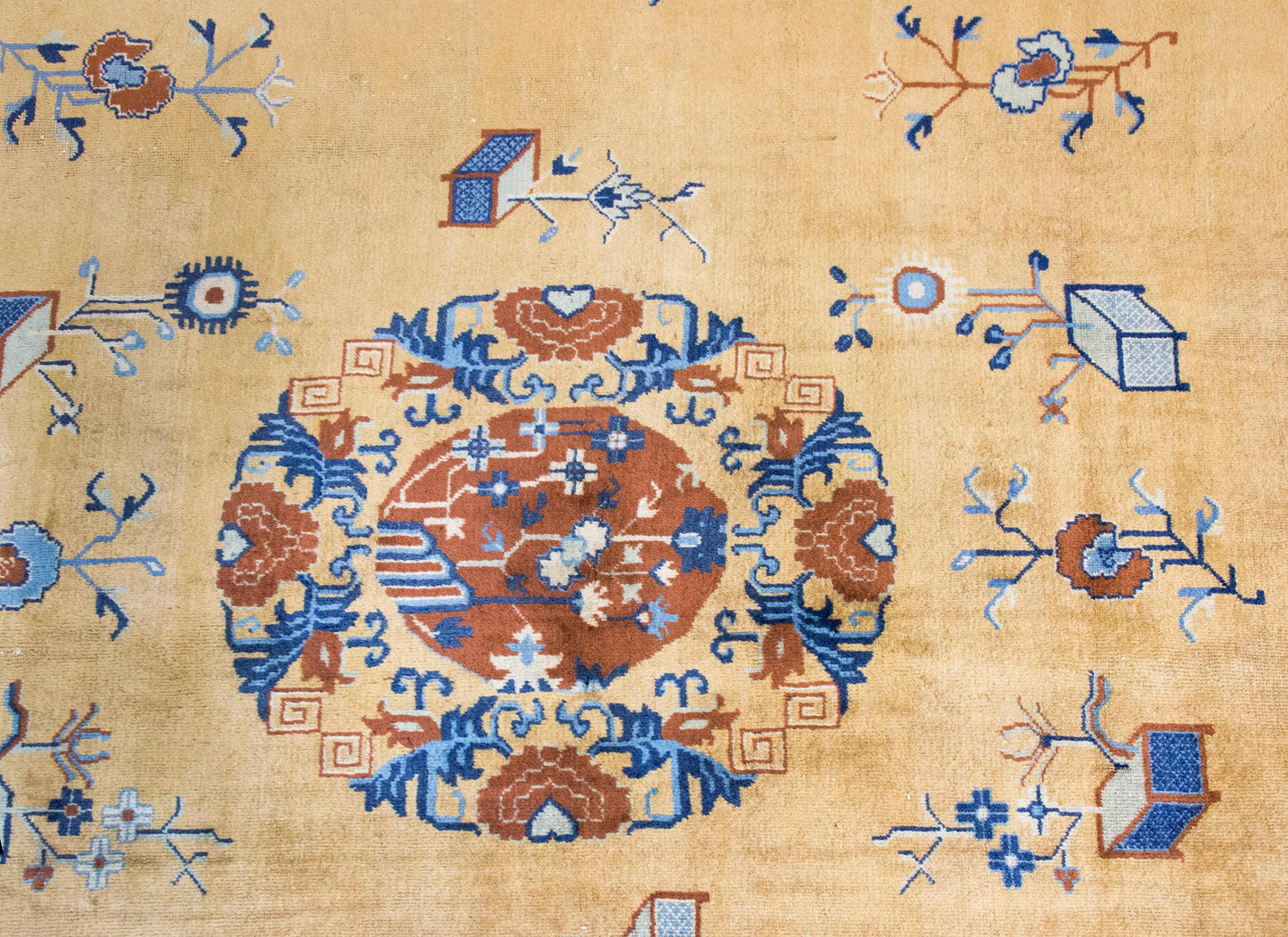 Early 20th Century Chinese Peking Rug