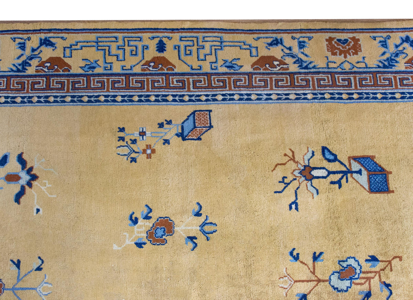 Early 20th Century Chinese Peking Rug