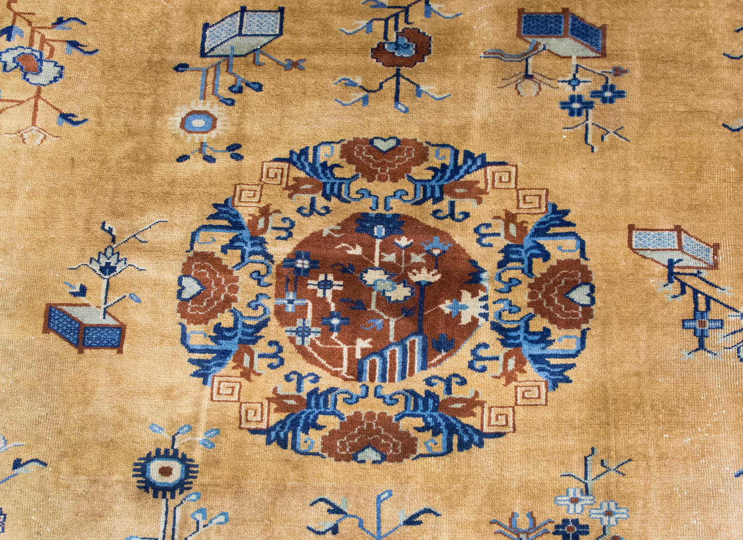 Early 20th Century Chinese Peking Rug