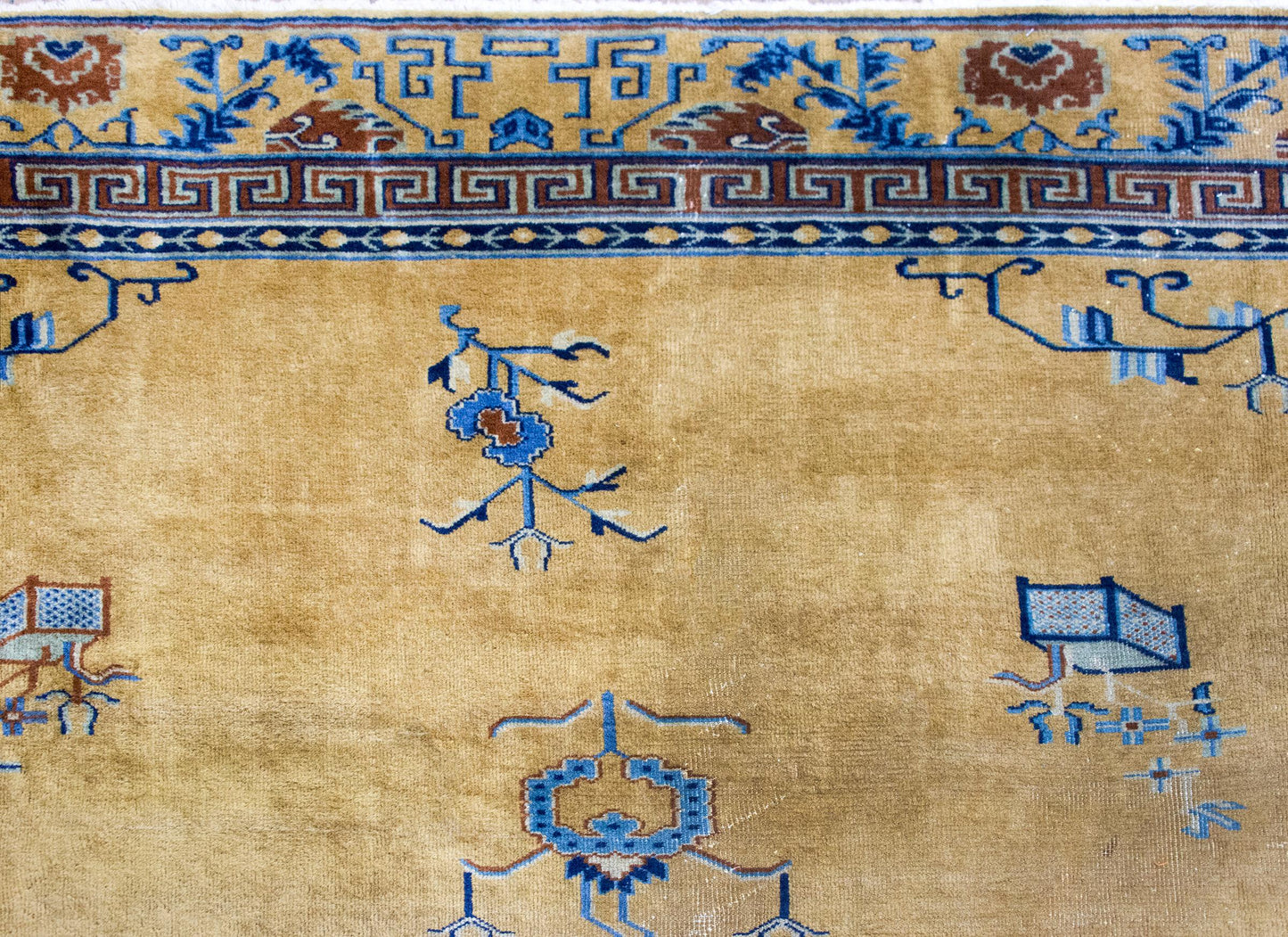 Early 20th Century Chinese Peking Rug