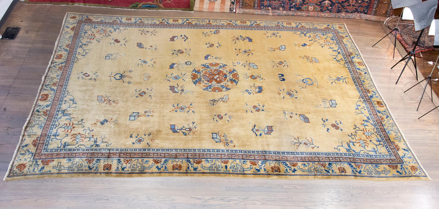 Early 20th Century Chinese Peking Rug