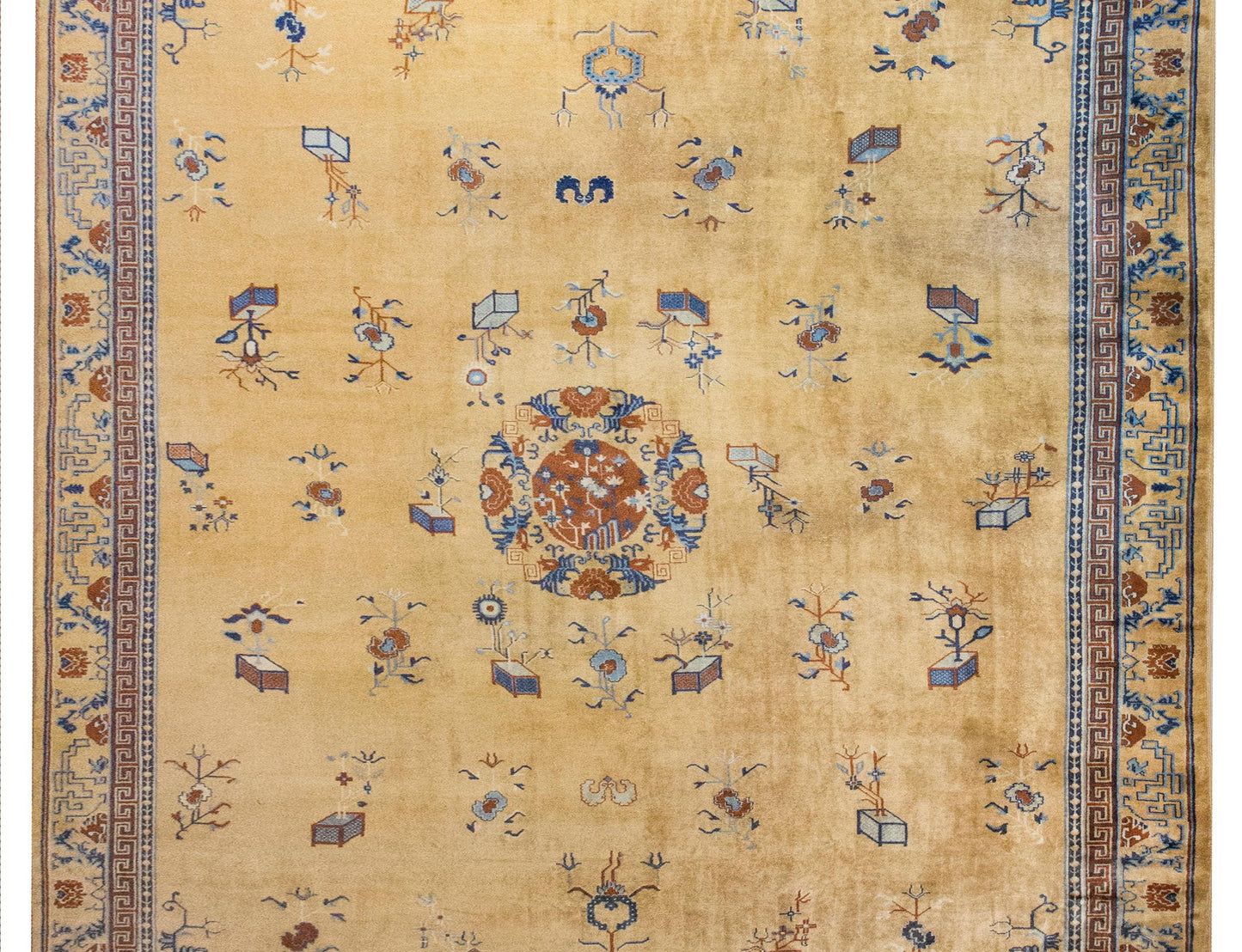 Early 20th Century Chinese Peking Rug