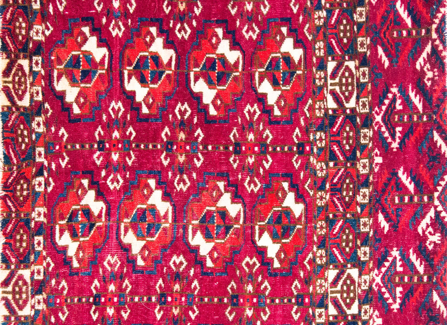 Early 20th Century Persian Turkmen Teke Rug