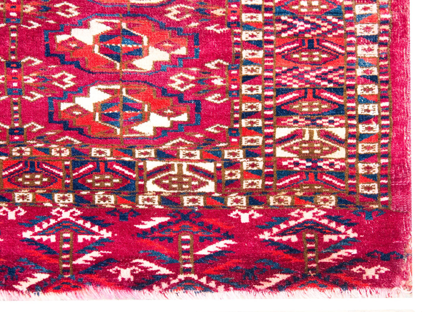 Early 20th Century Persian Turkmen Teke Rug