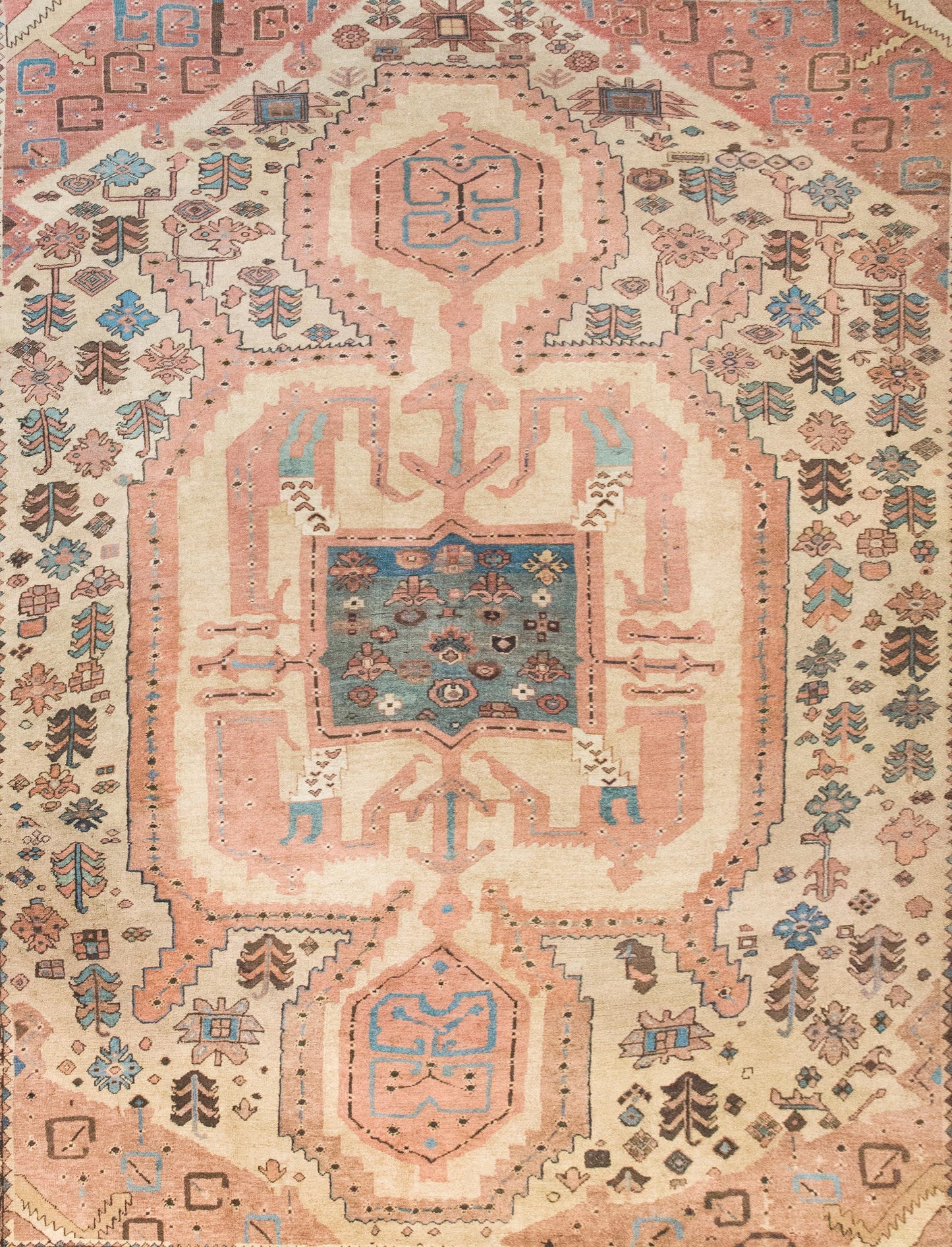 Late 19th Century Persian Bakhshaish Serapi Rug