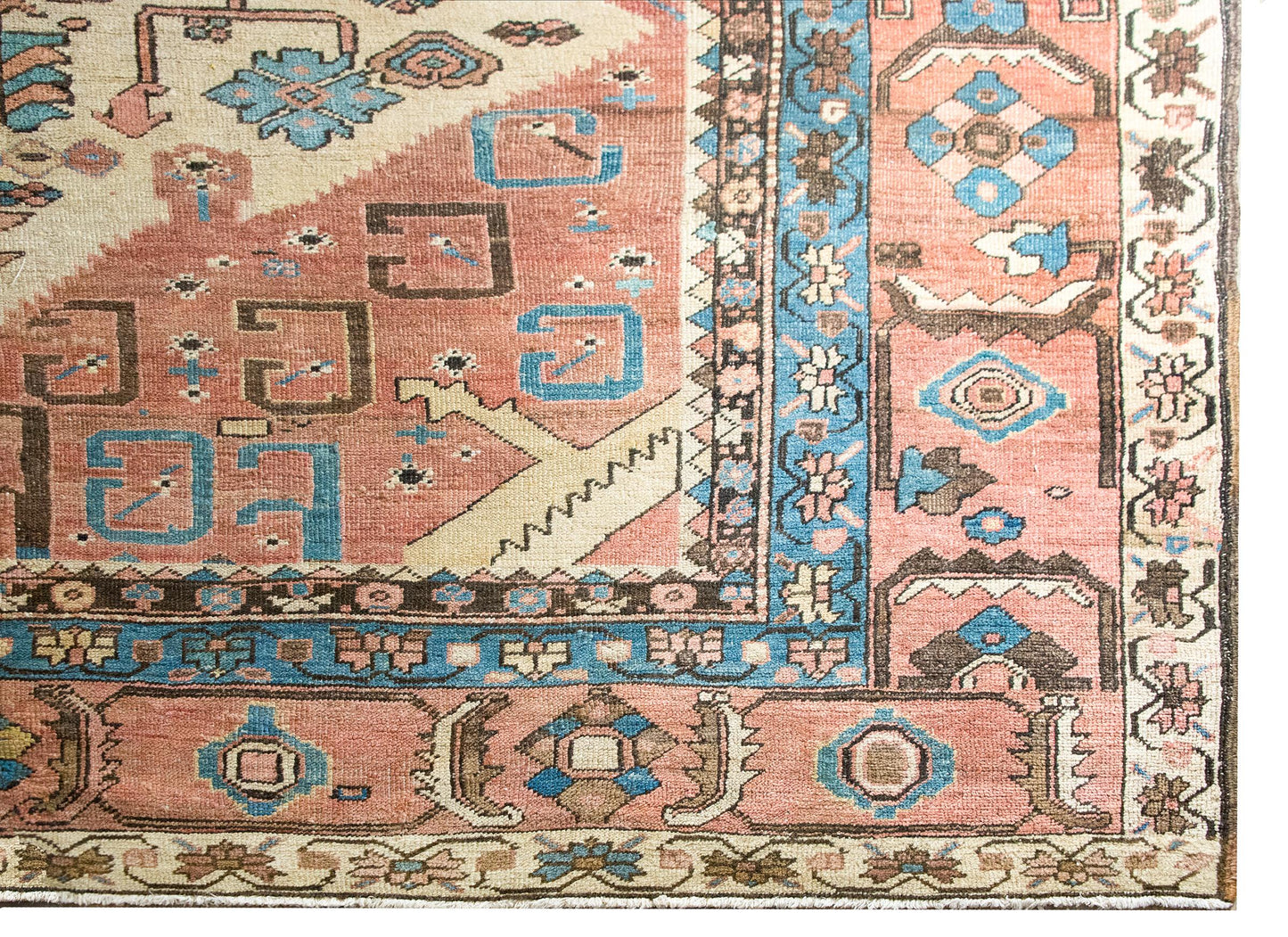 Late 19th Century Persian Bakhshaish Serapi Rug