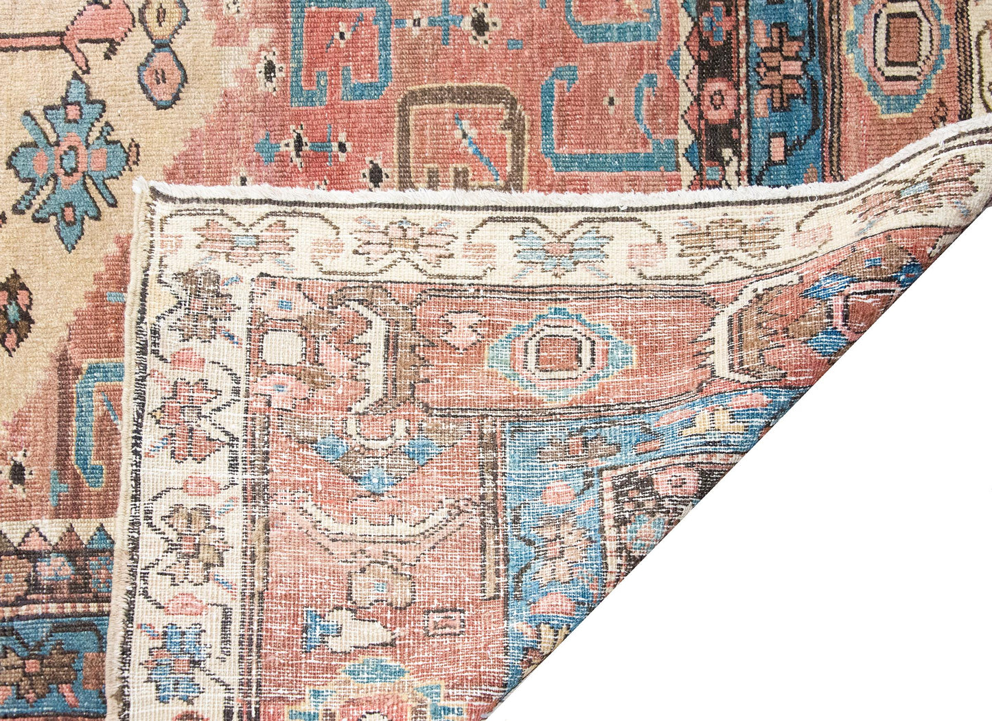 Late 19th Century Persian Bakhshaish Serapi Rug