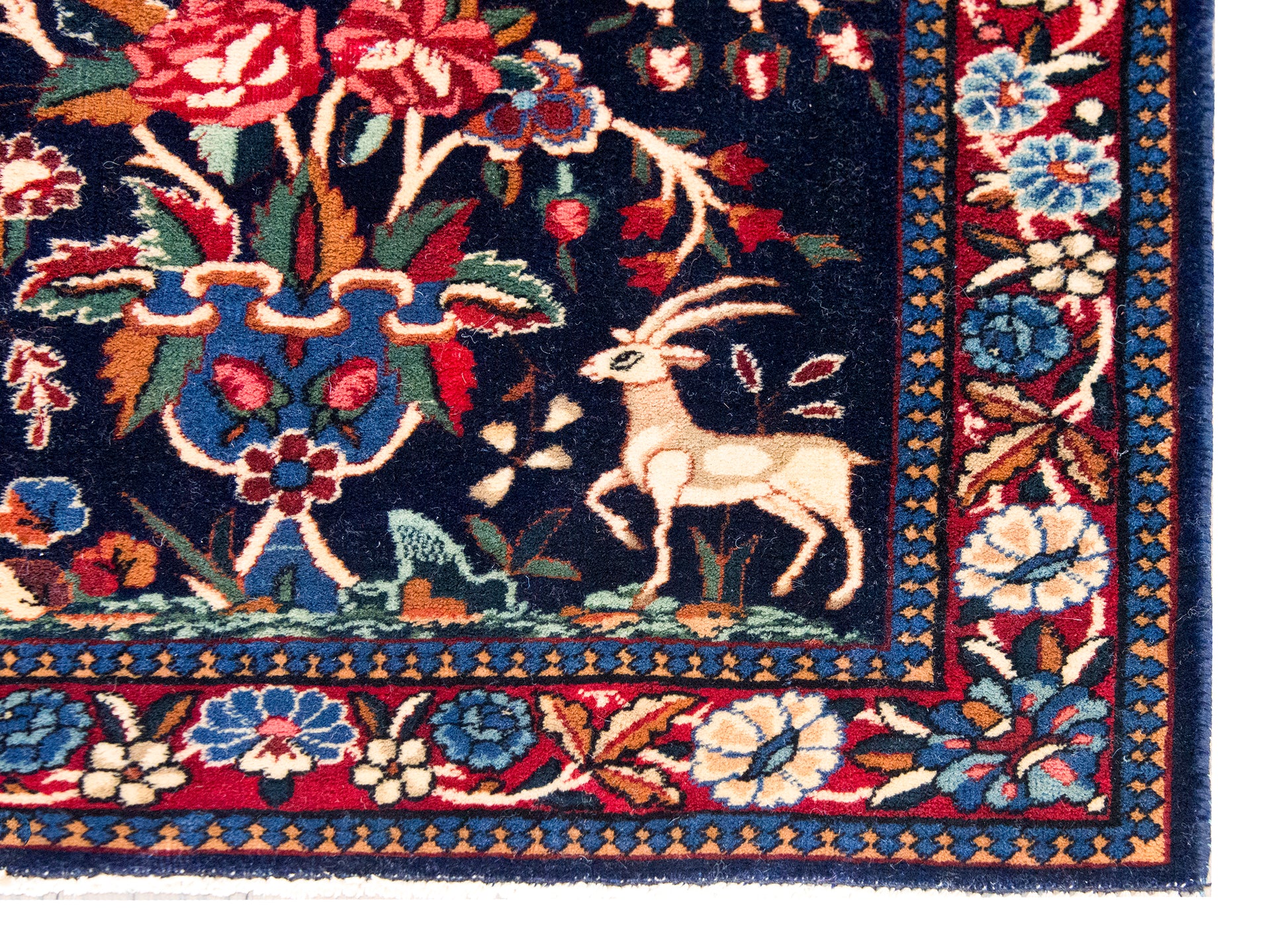 Early 20th Century Persian Kashan Rug For Sale
