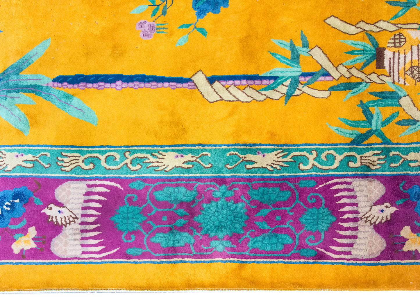 Extraordinary Early 20th Century Chinese Art Deco Rug