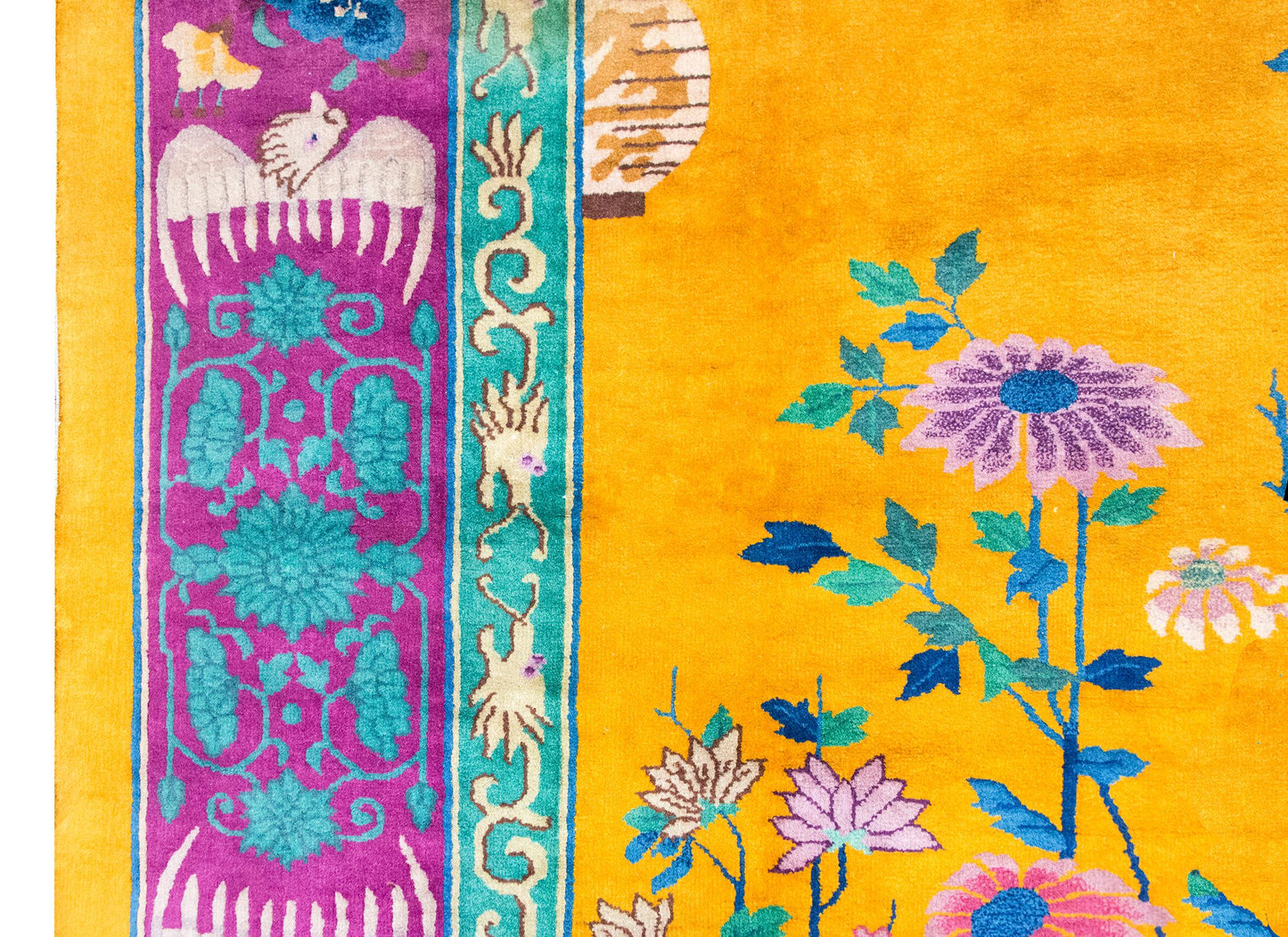 Extraordinary Early 20th Century Chinese Art Deco Rug