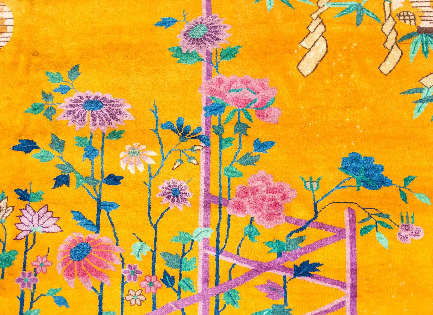 Extraordinary Early 20th Century Chinese Art Deco Rug