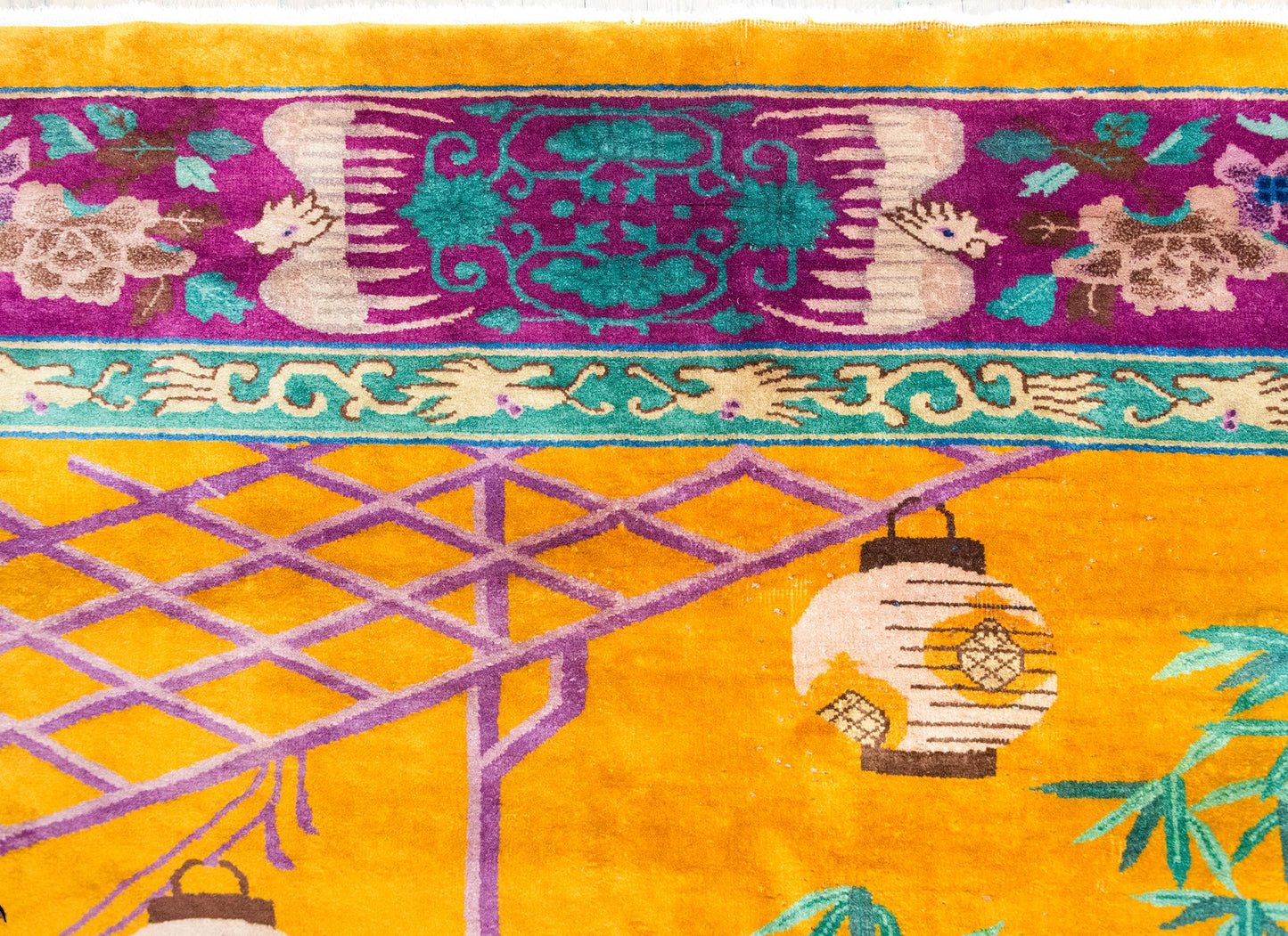 Extraordinary Early 20th Century Chinese Art Deco Rug