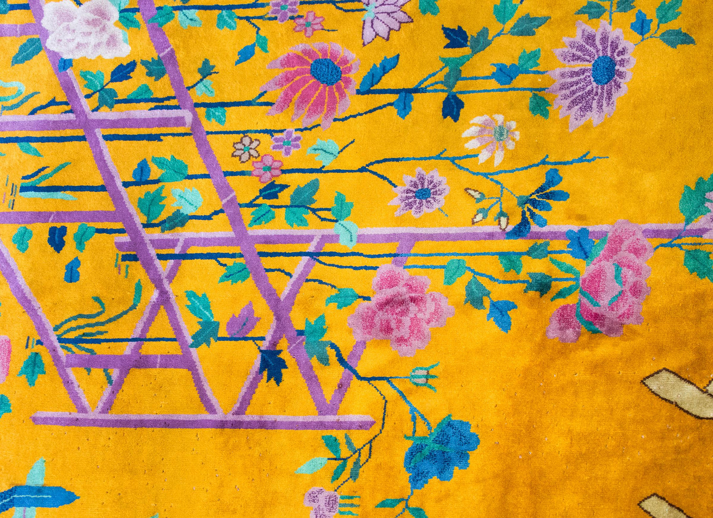 Extraordinary Early 20th Century Chinese Art Deco Rug