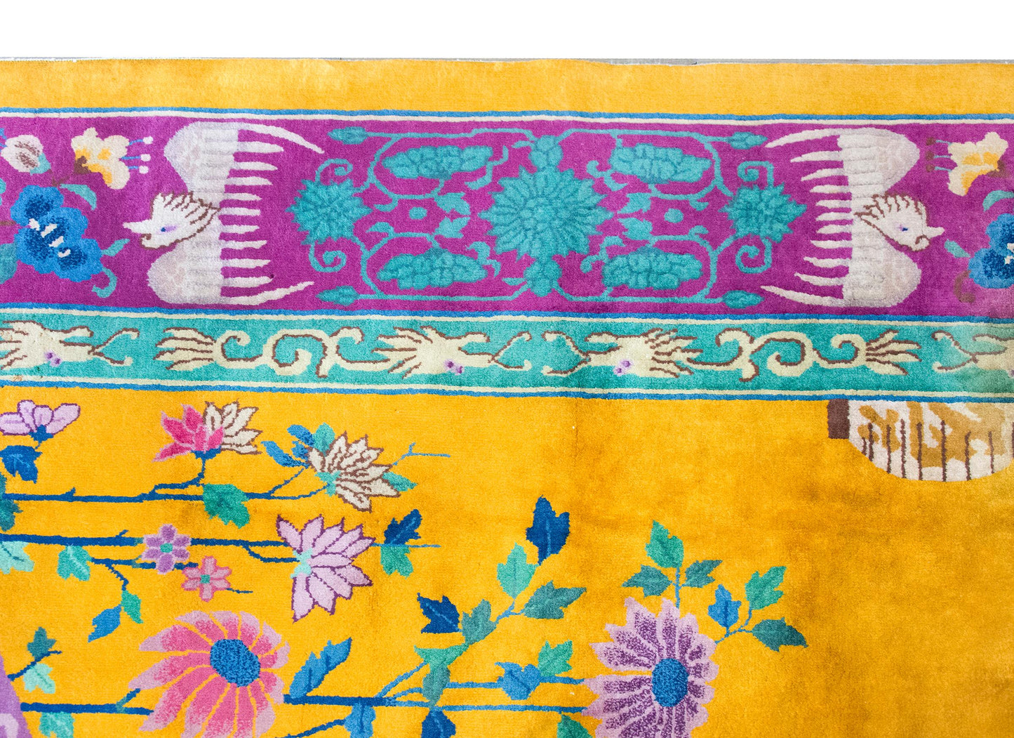 Extraordinary Early 20th Century Chinese Art Deco Rug