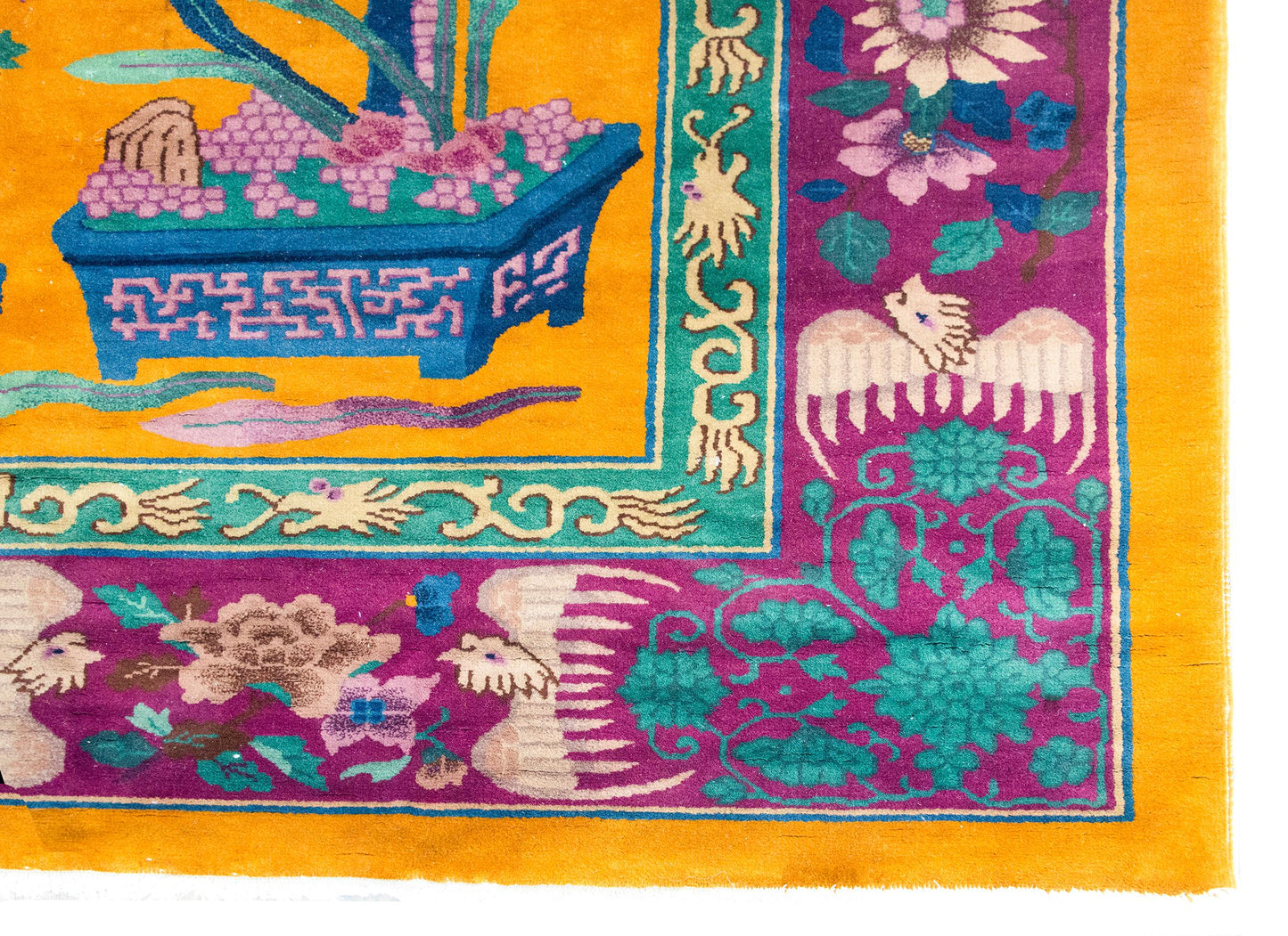 Extraordinary Early 20th Century Chinese Art Deco Rug